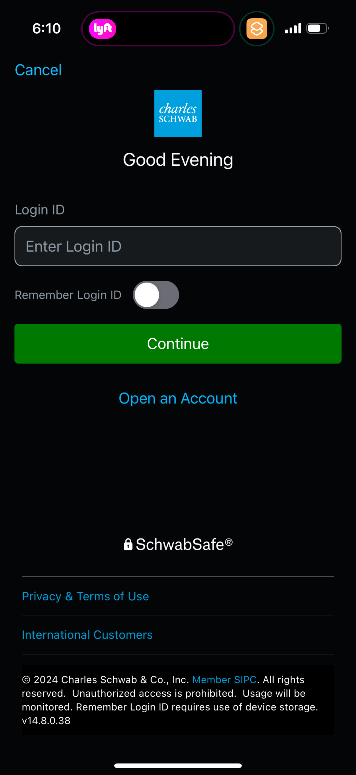 schwab app screenshot 14