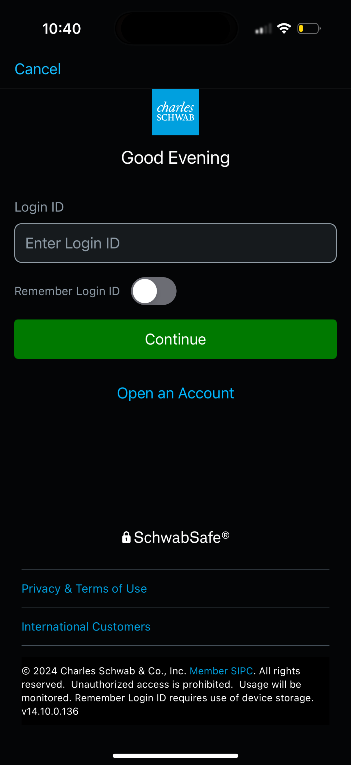 schwab app screenshot 8