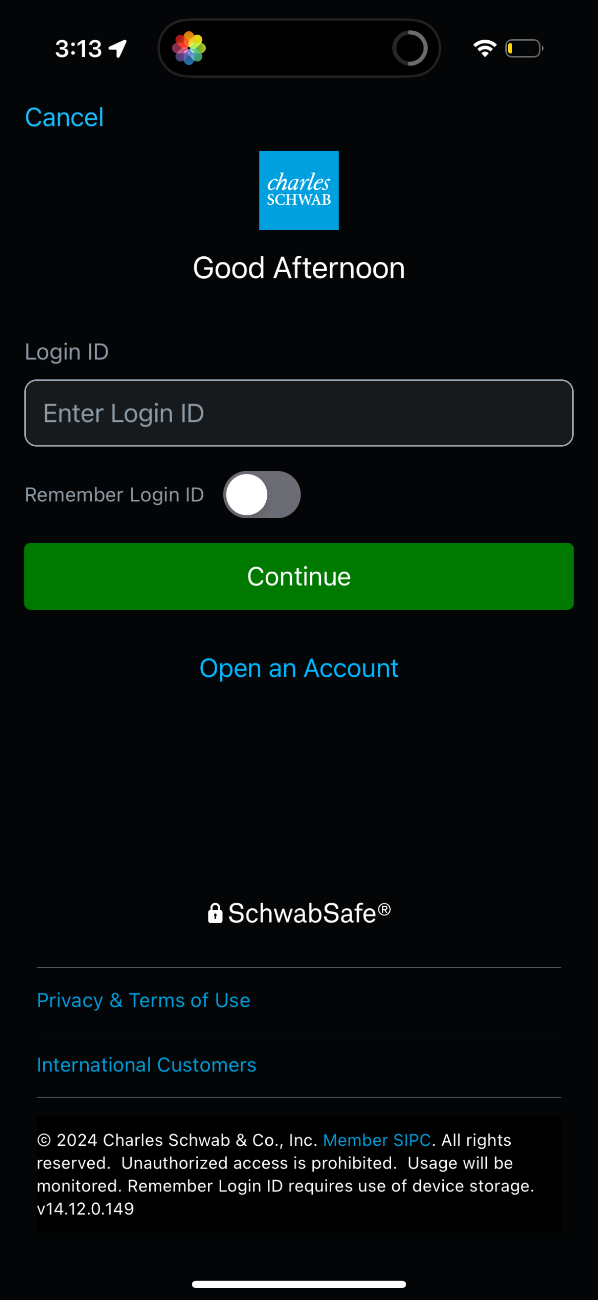 schwab app screenshot 6