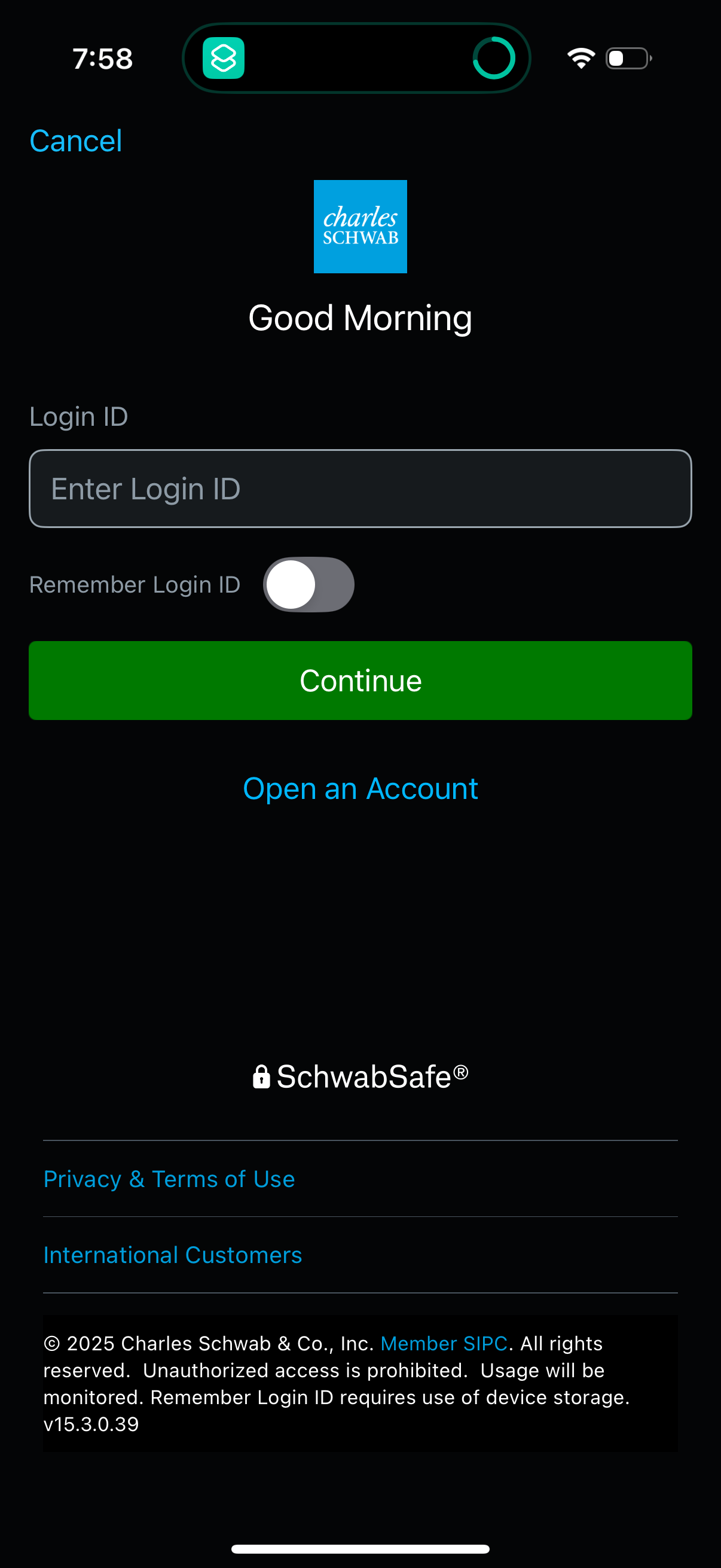 schwab app screenshot 5