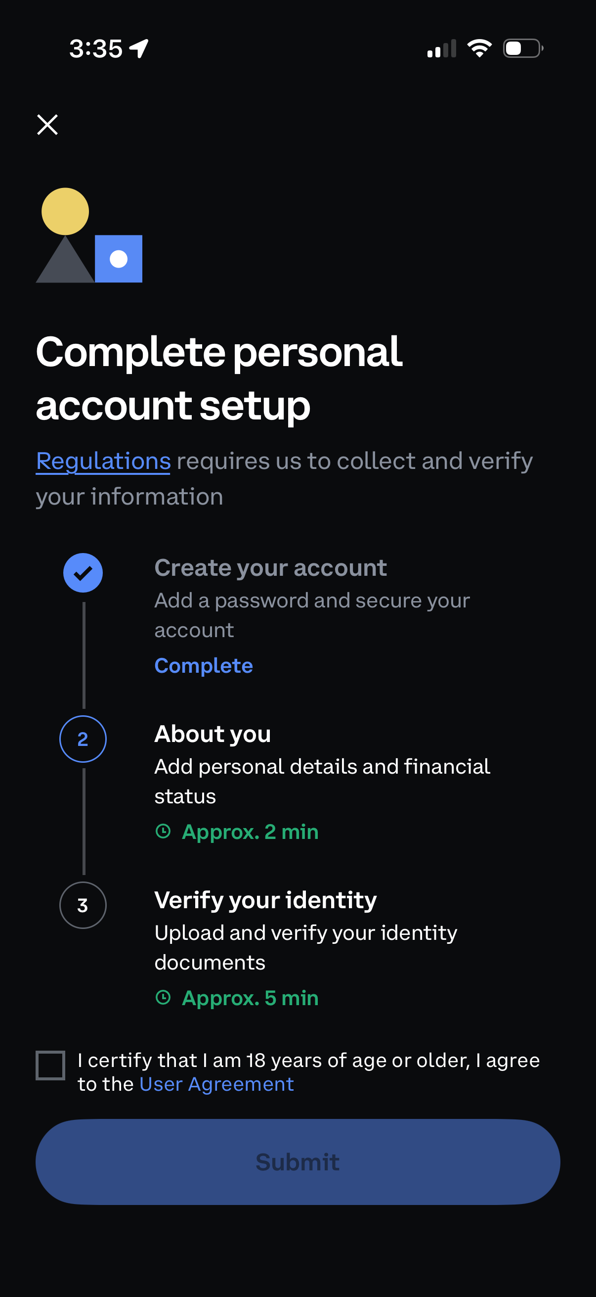 coinbase app screenshot 47