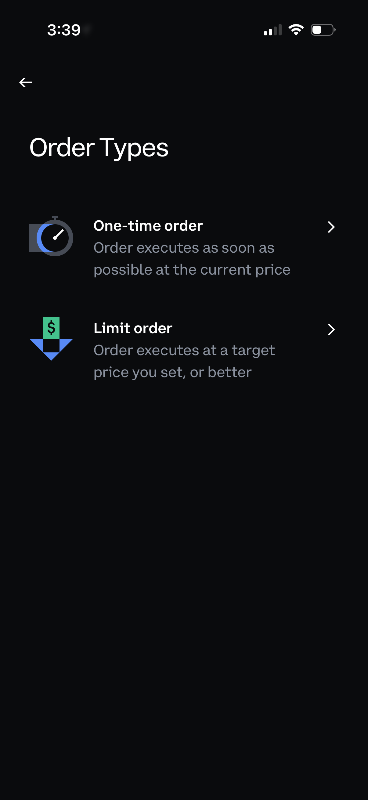 coinbase app screenshot 22