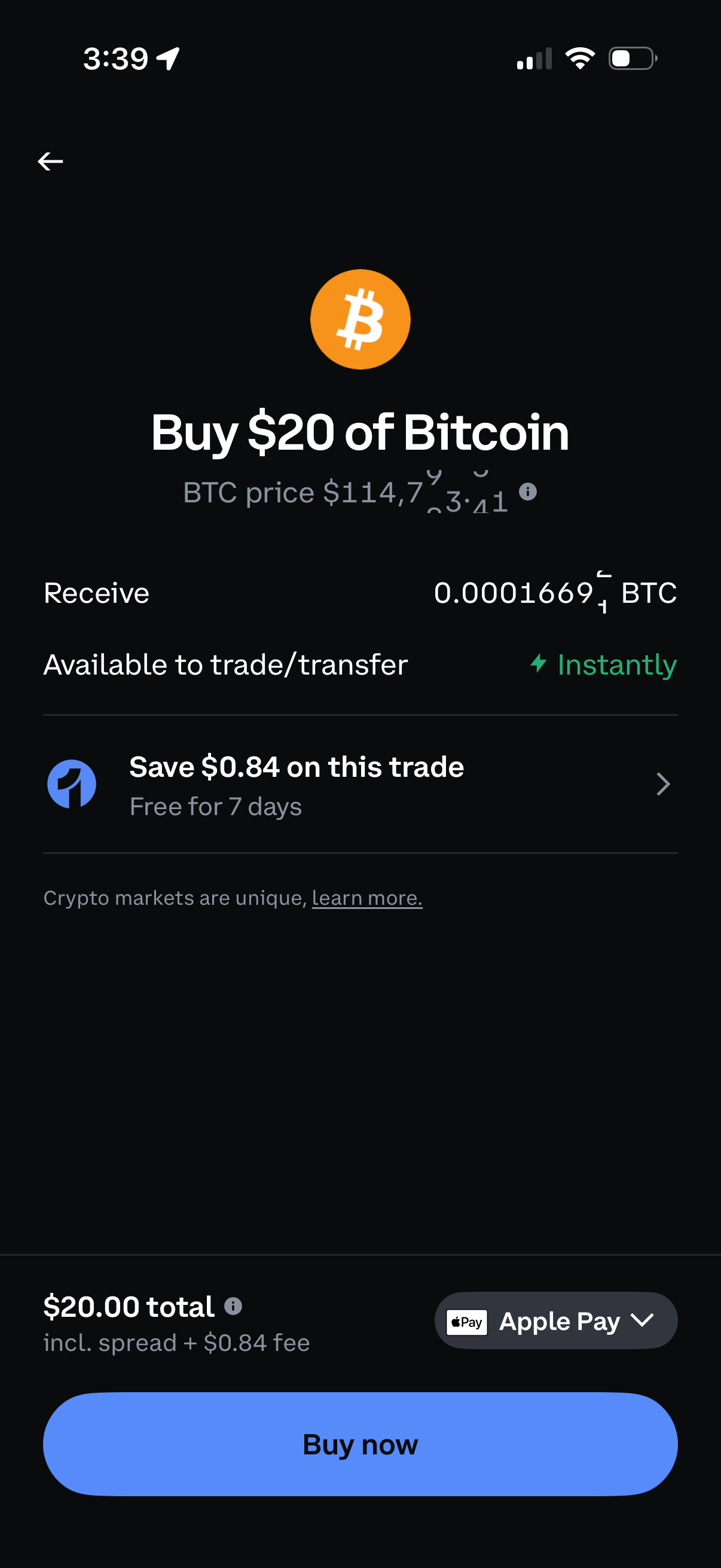 coinbase app screenshot 24