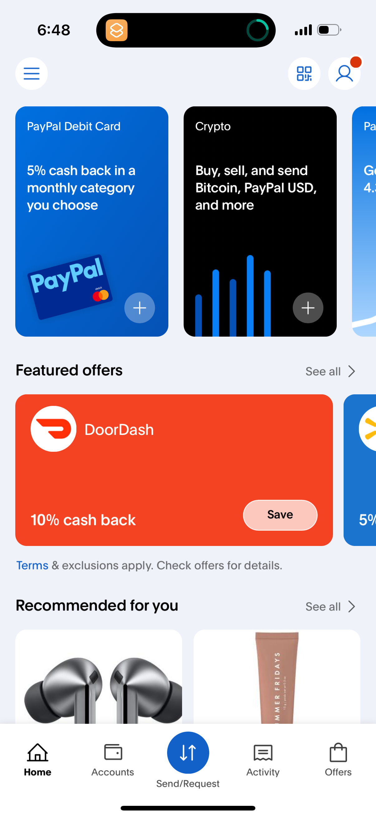 paypal app screenshot 14