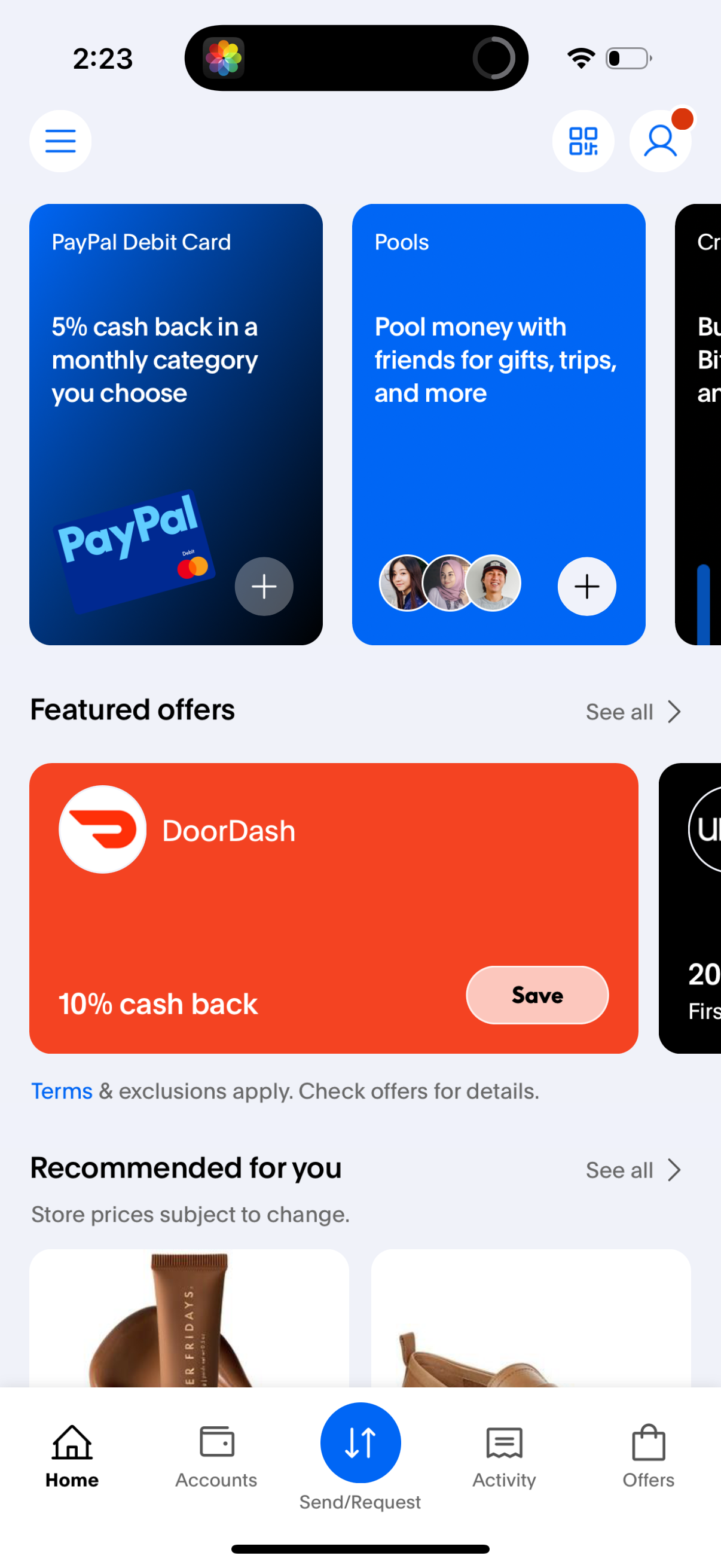 paypal app screenshot 10