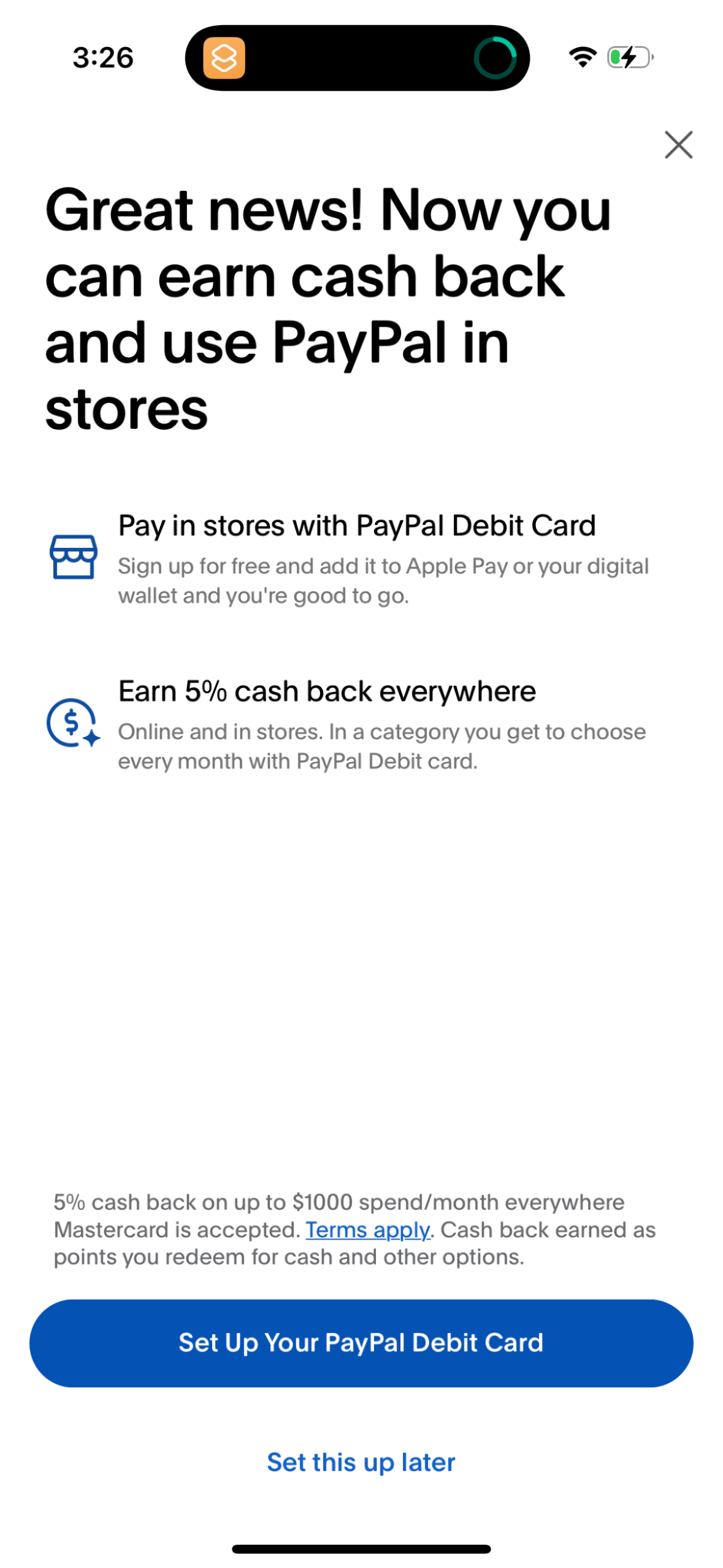 paypal app screenshot 12