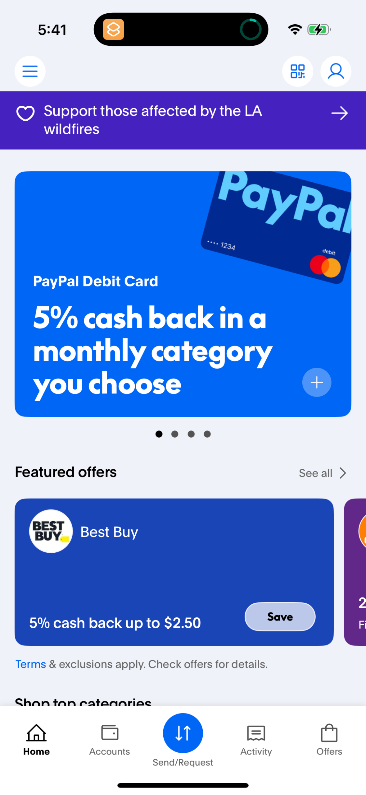 paypal app screenshot 7