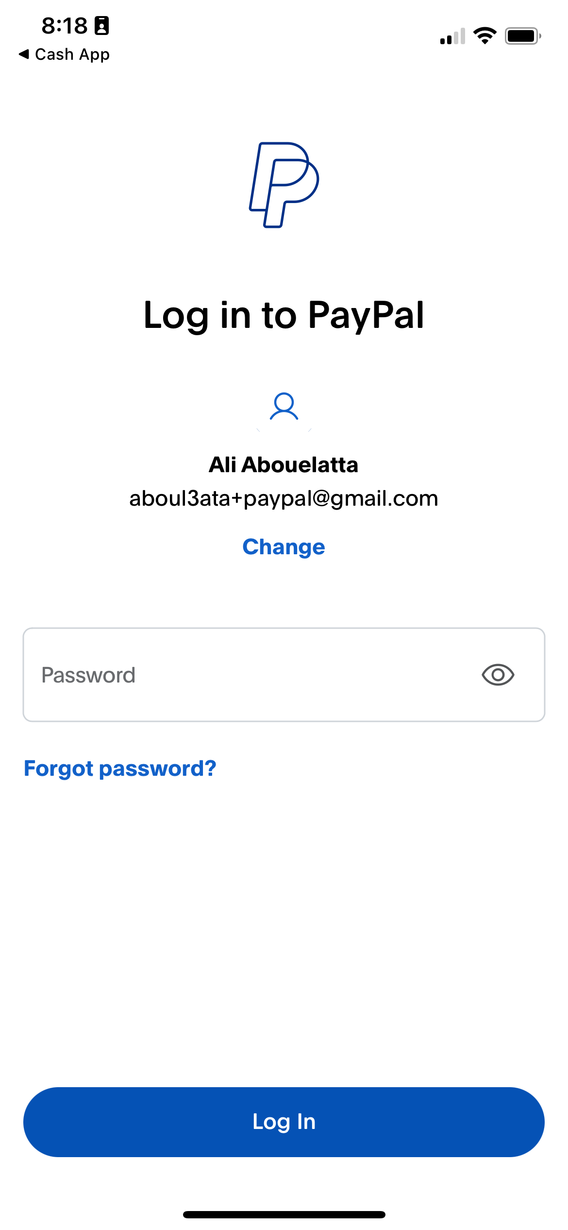 paypal app screenshot 19