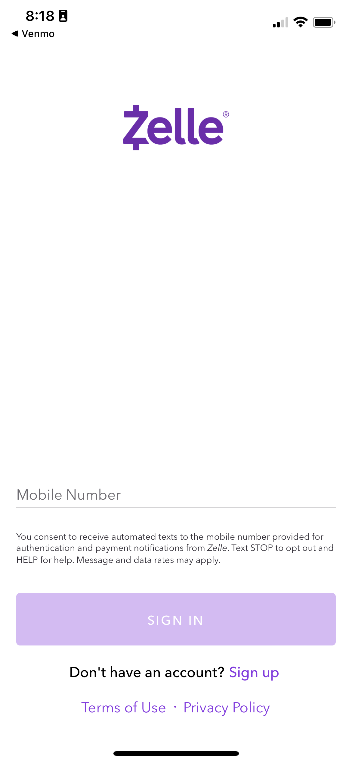 zelle app screenshot 12