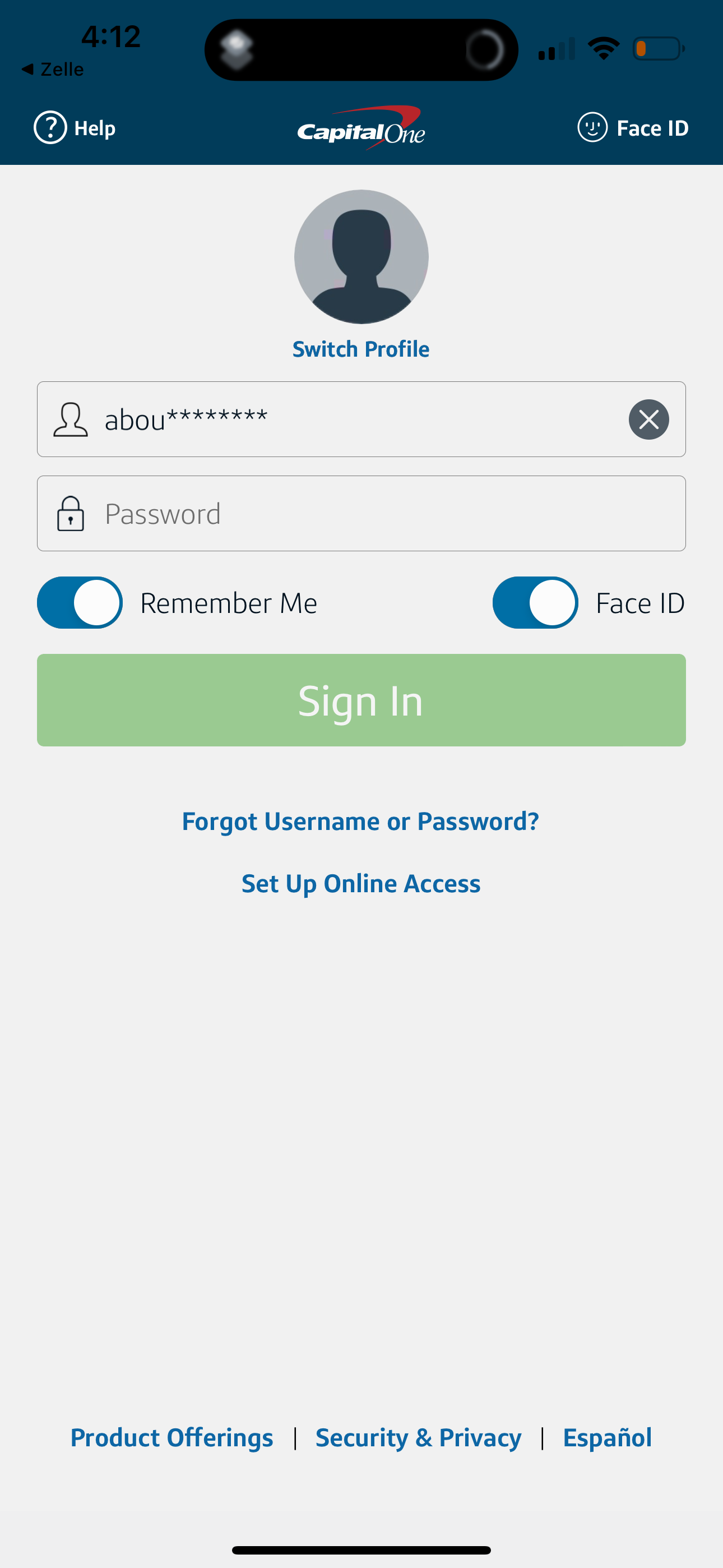 capital-one app screenshot 87