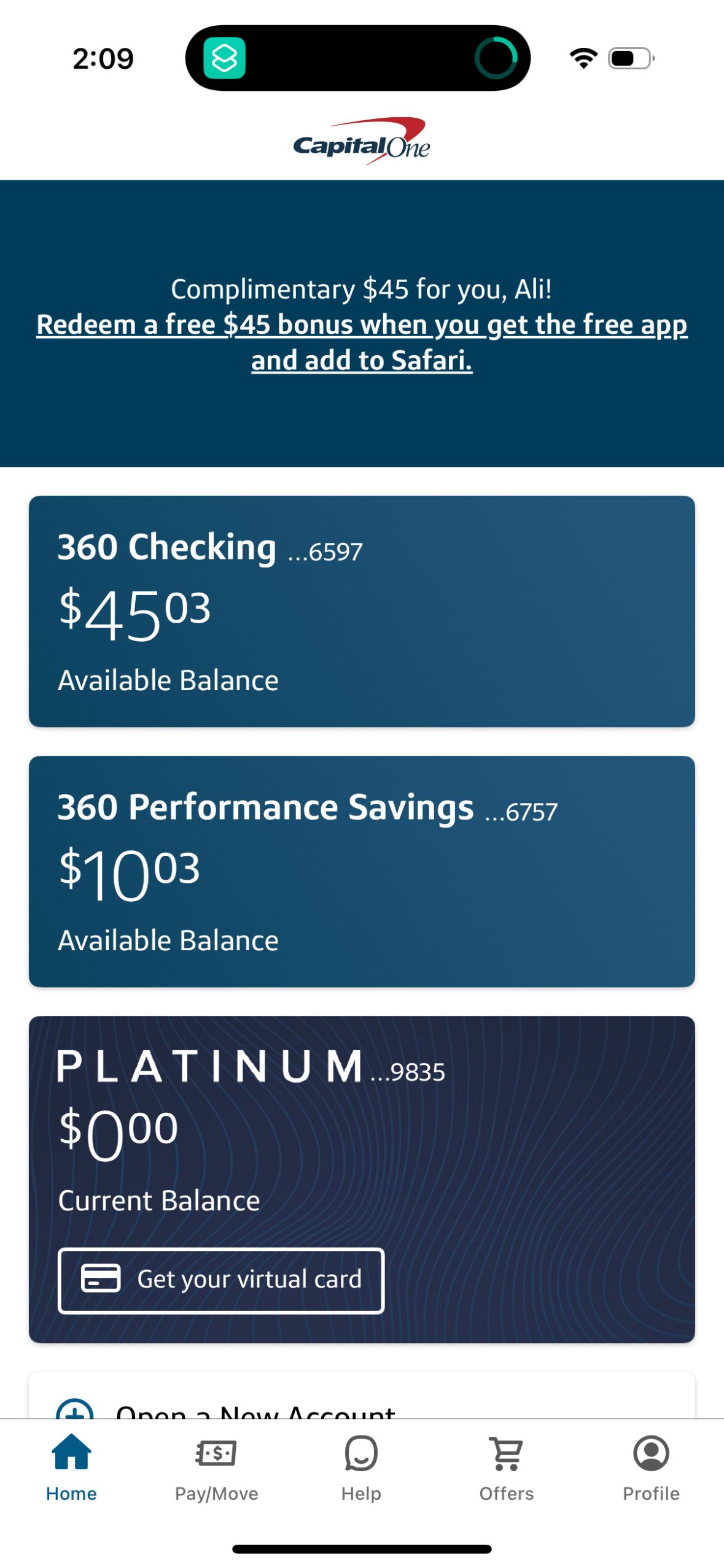 capital-one app screenshot 45