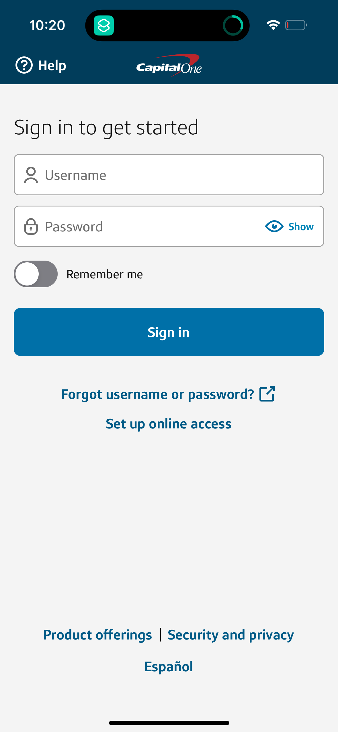 capital-one app screenshot 74