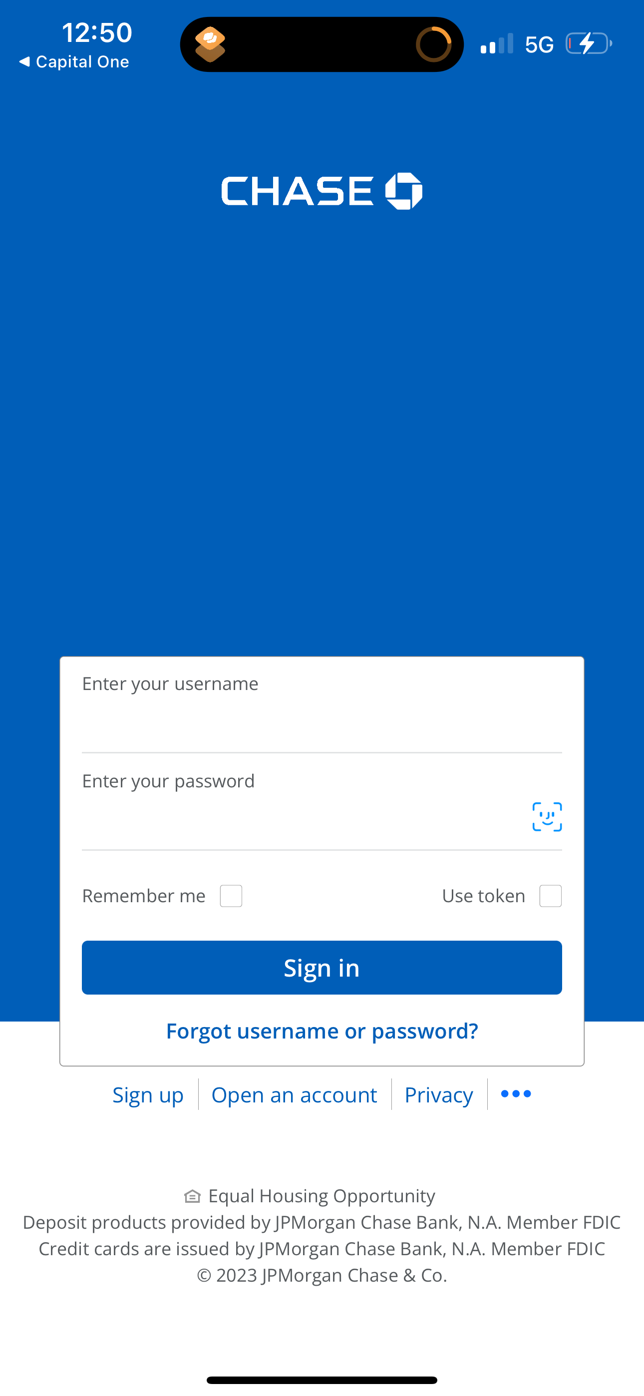 chase app screenshot 34