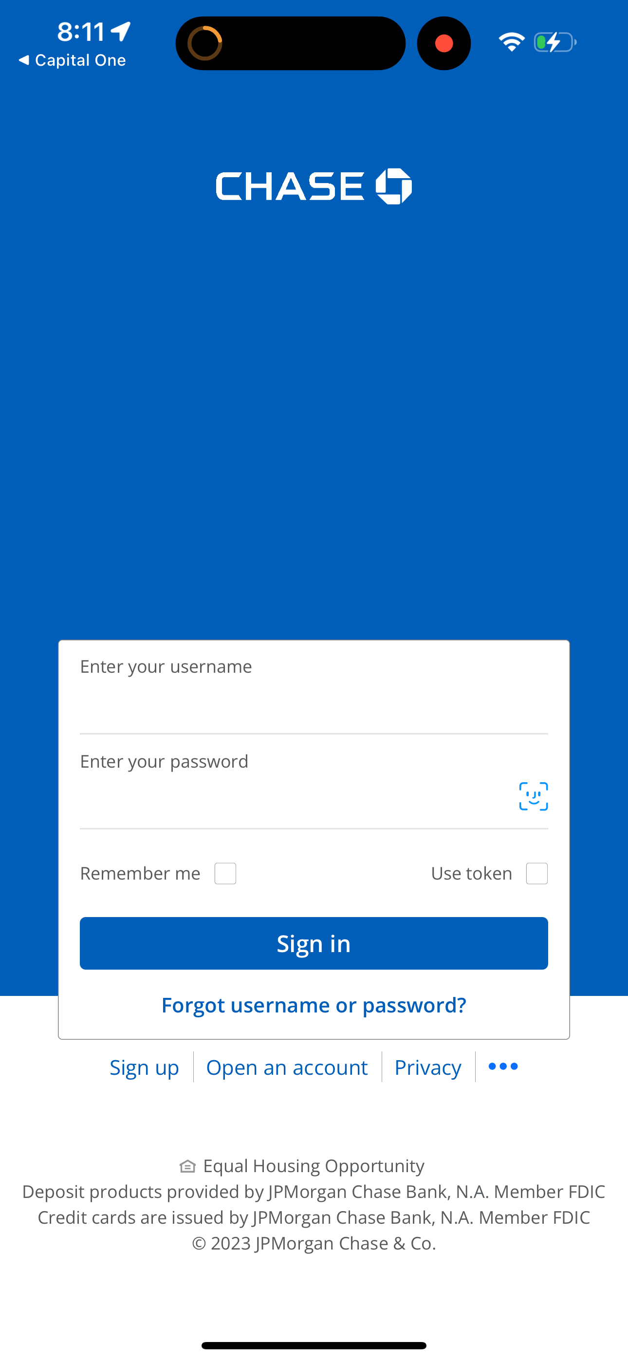chase app screenshot 33