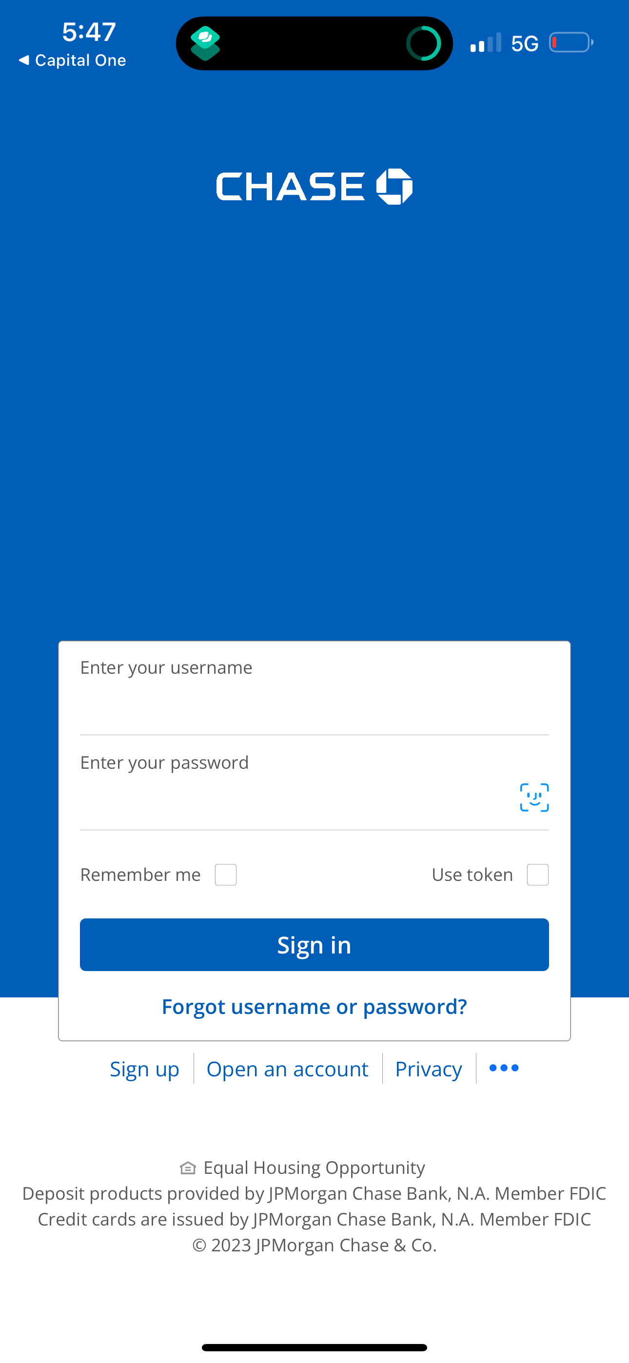 chase app screenshot 30