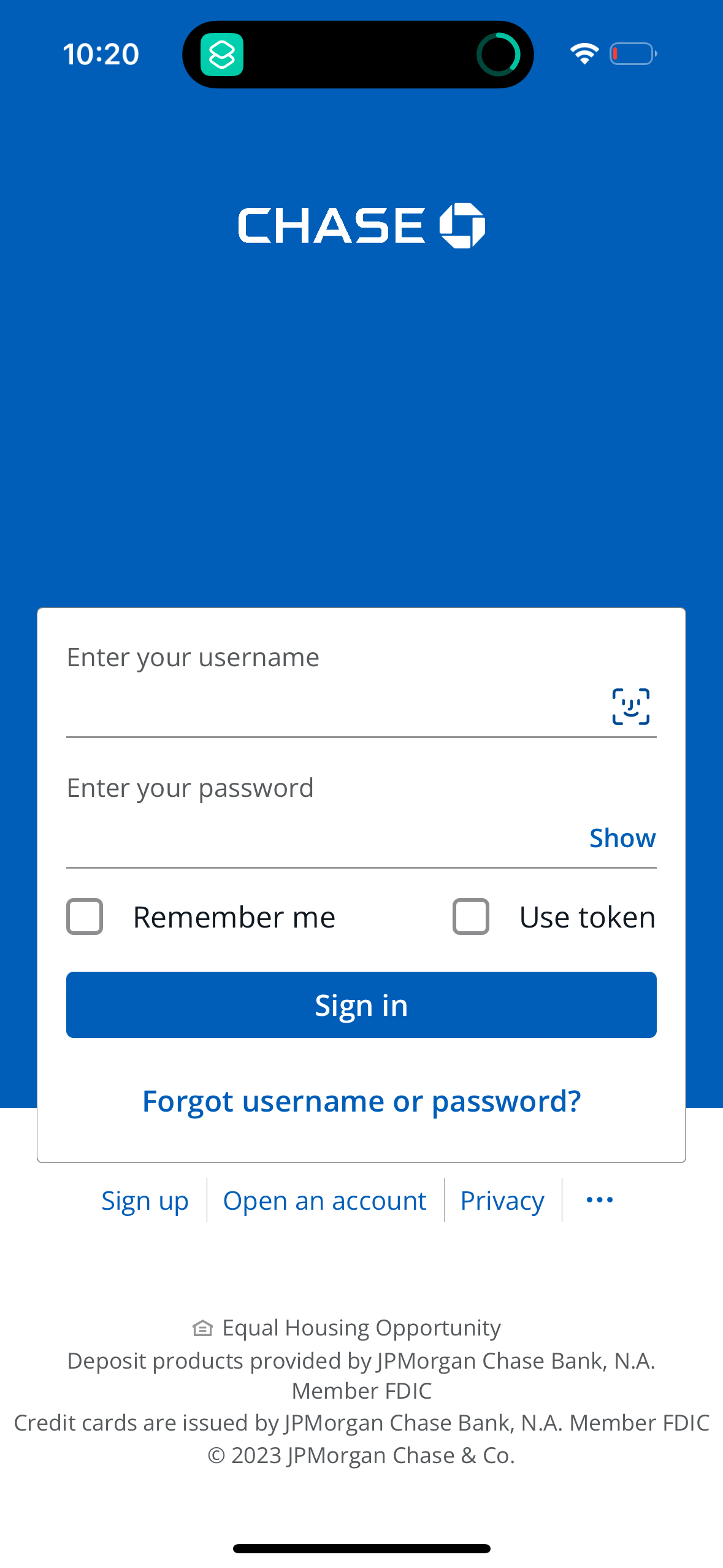 chase app screenshot 24