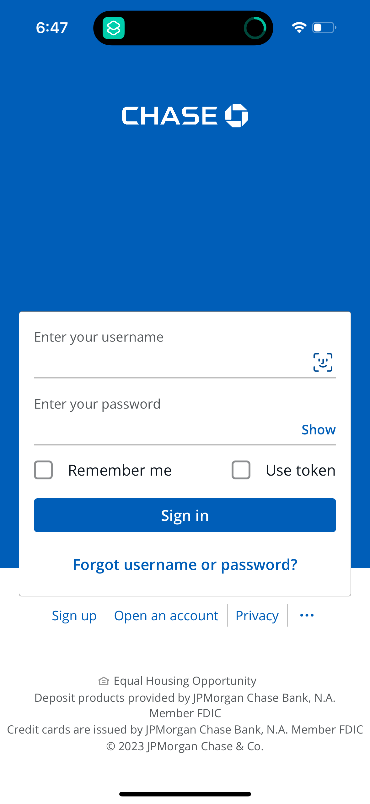 chase app screenshot 22