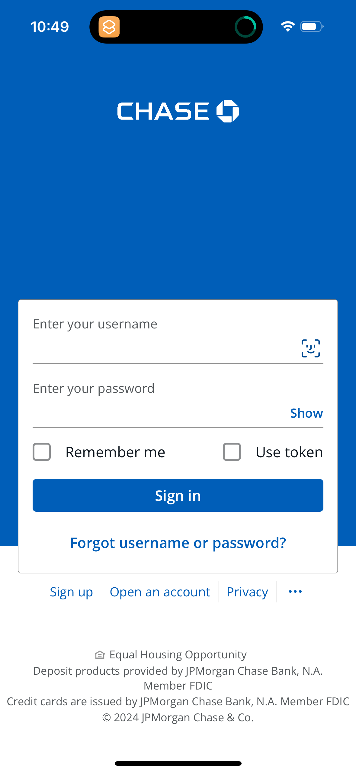 chase app screenshot 20