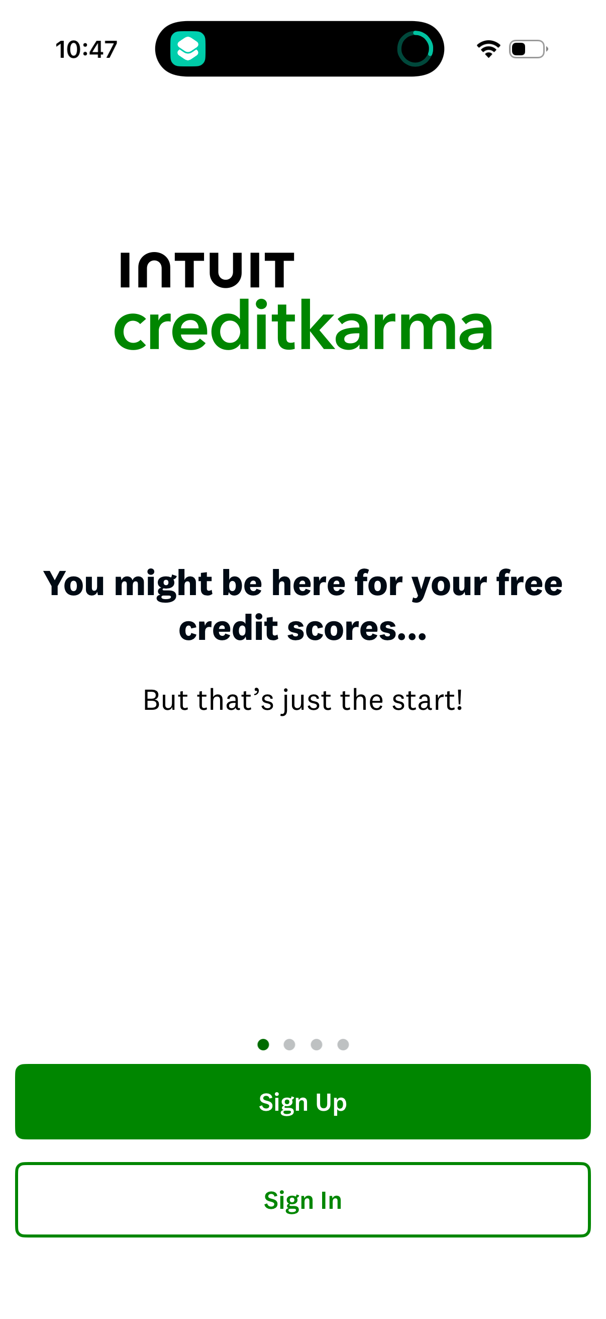 credit-karma app screenshot 1