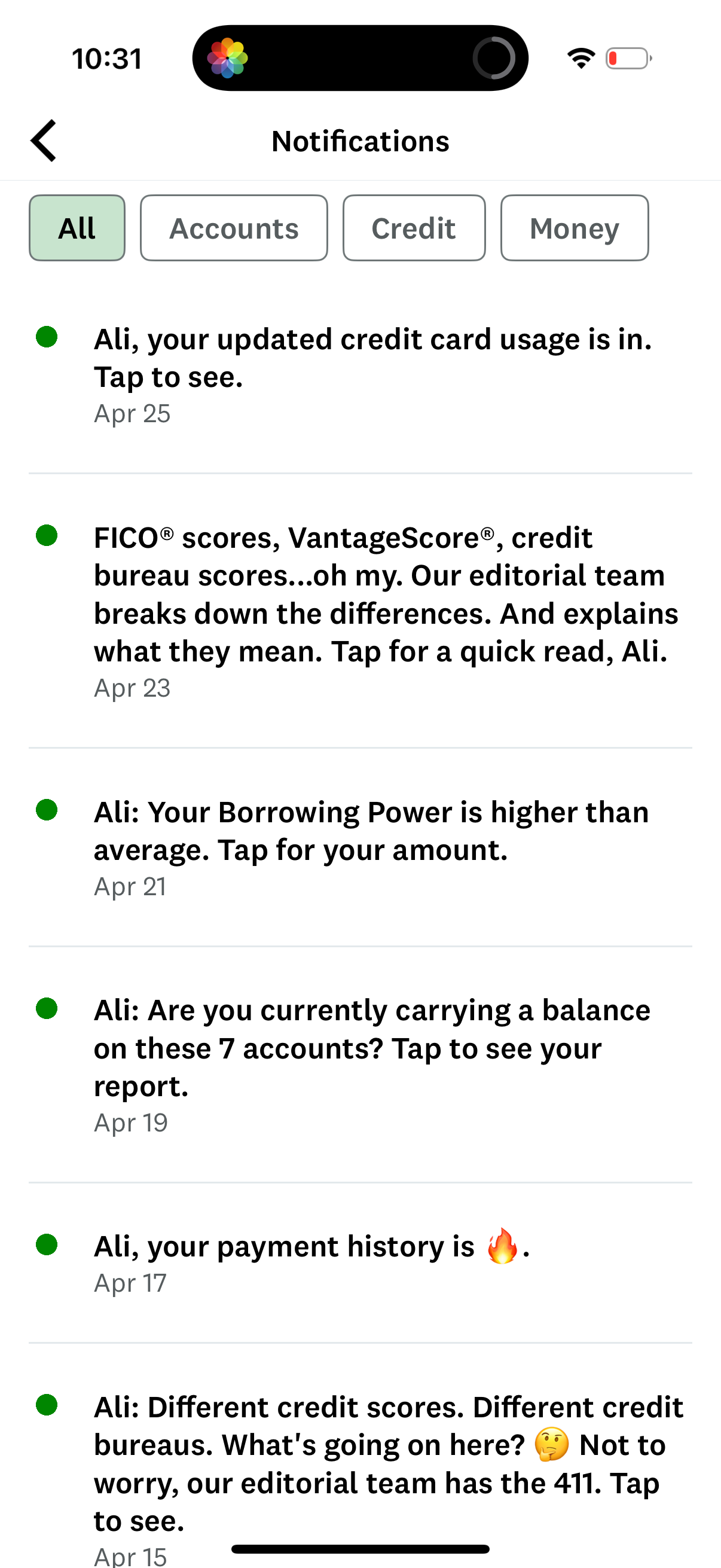 credit-karma app screenshot 9