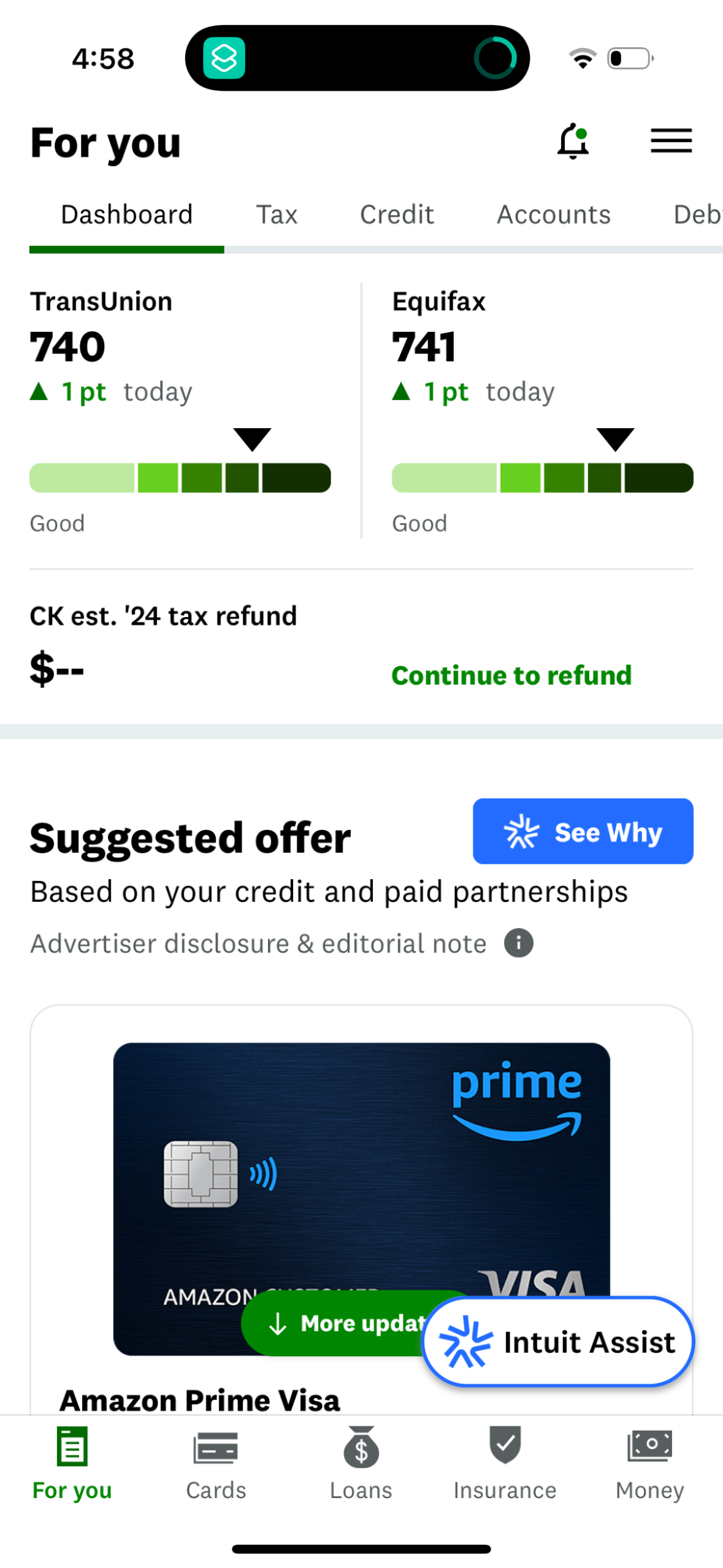 credit-karma app screenshot 3