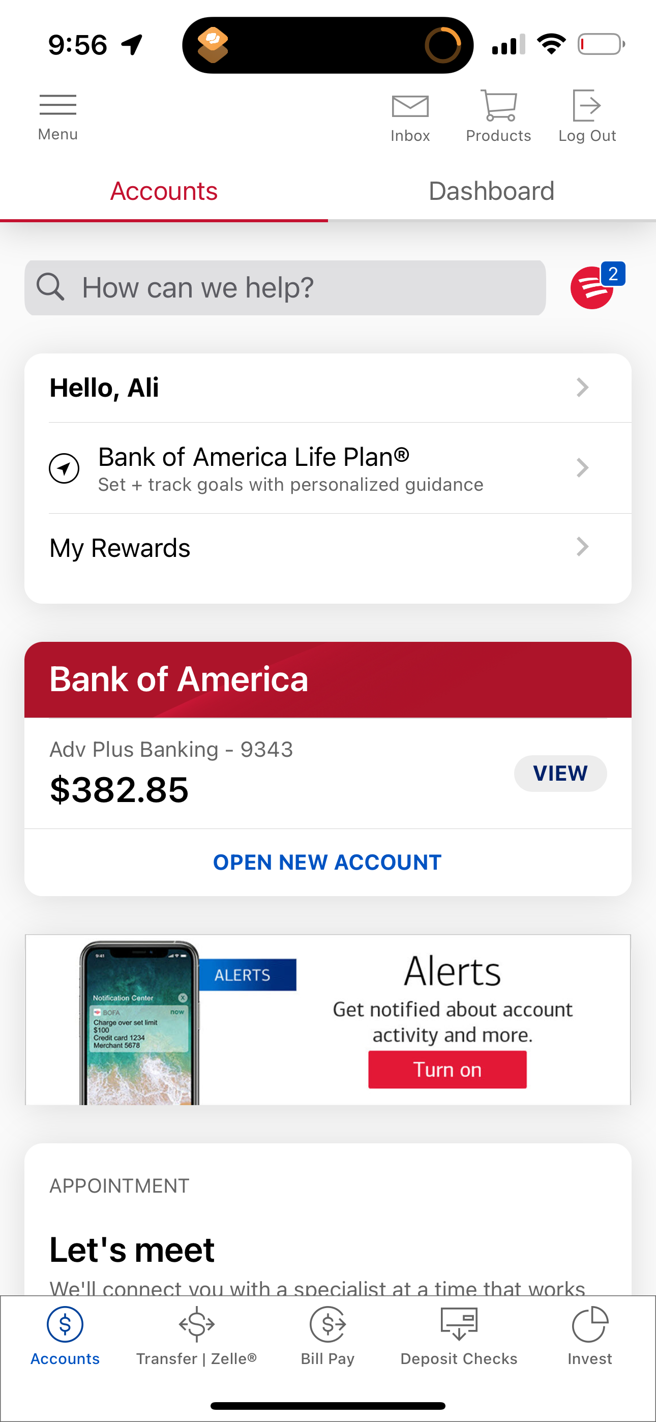 bofa app screenshot 36
