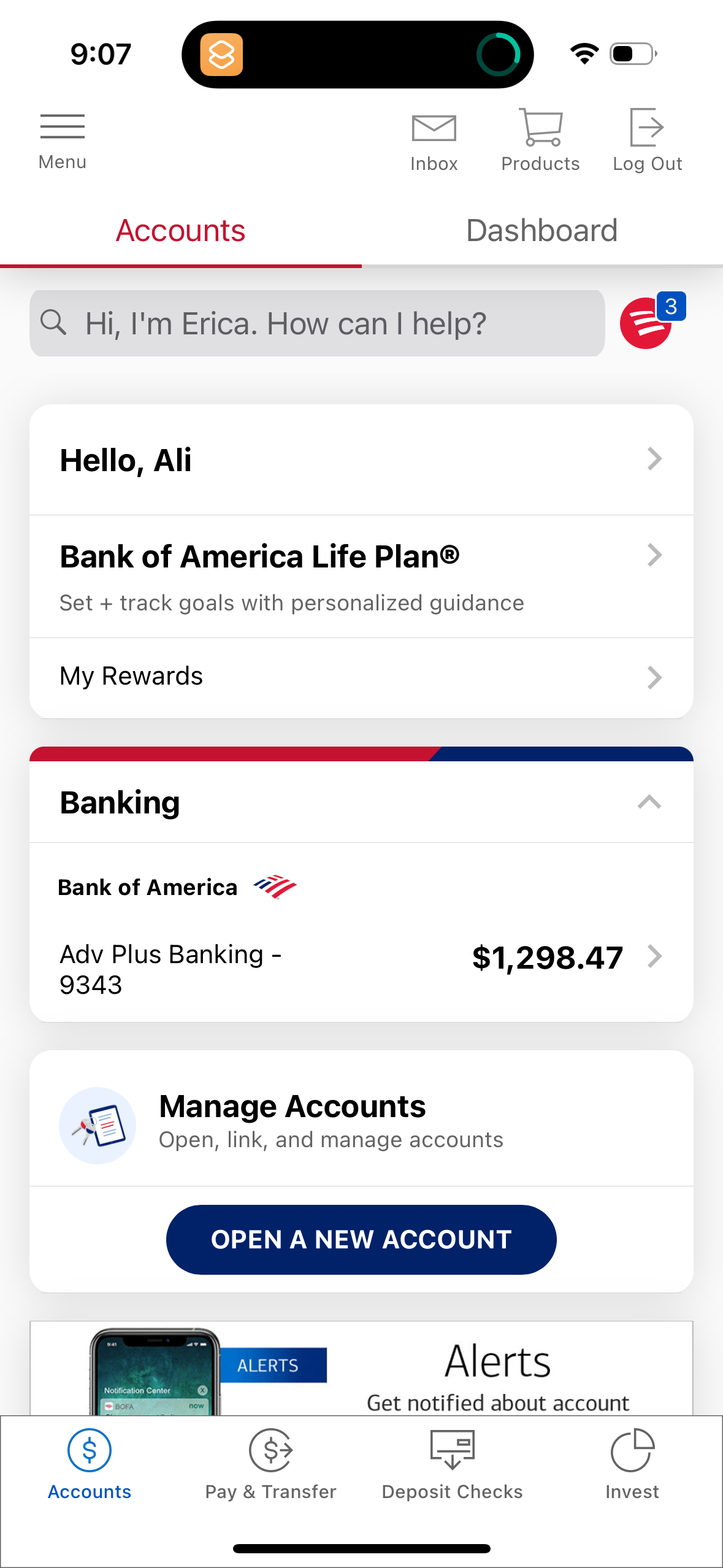 bofa app screenshot 27