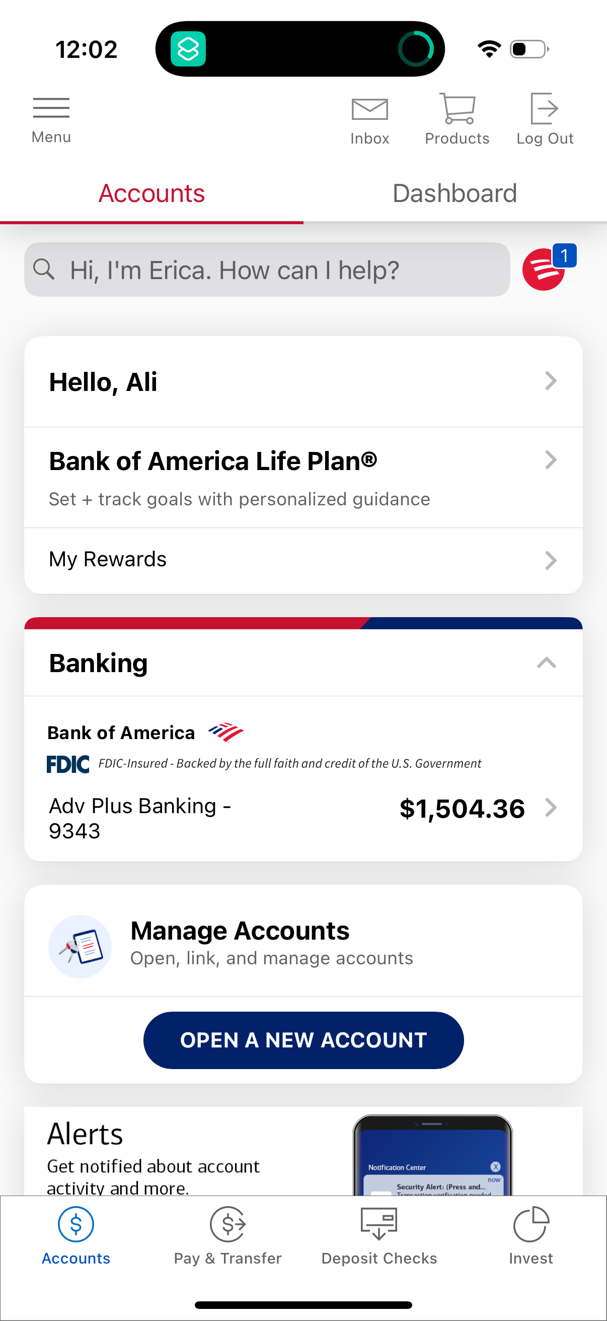 bofa app screenshot 9