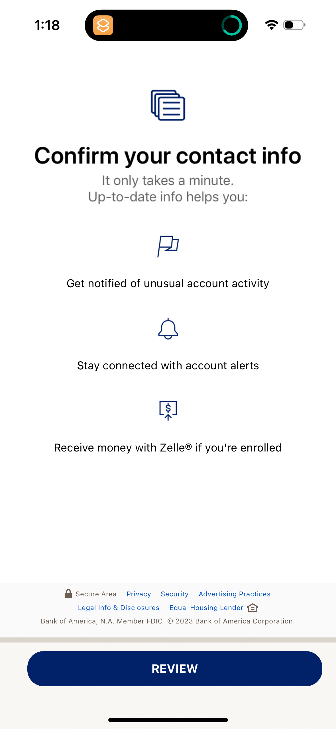 bofa app screenshot 32