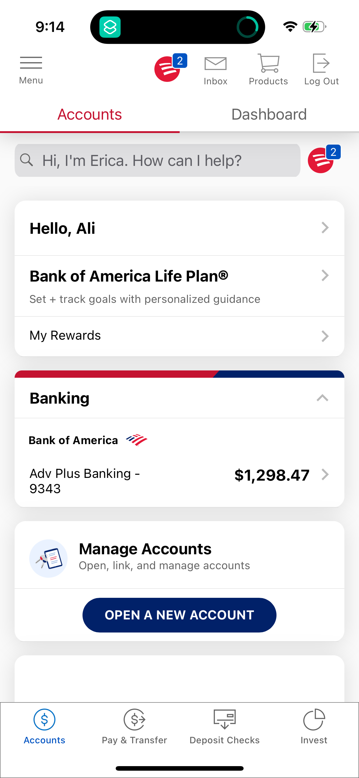 bofa app screenshot 28