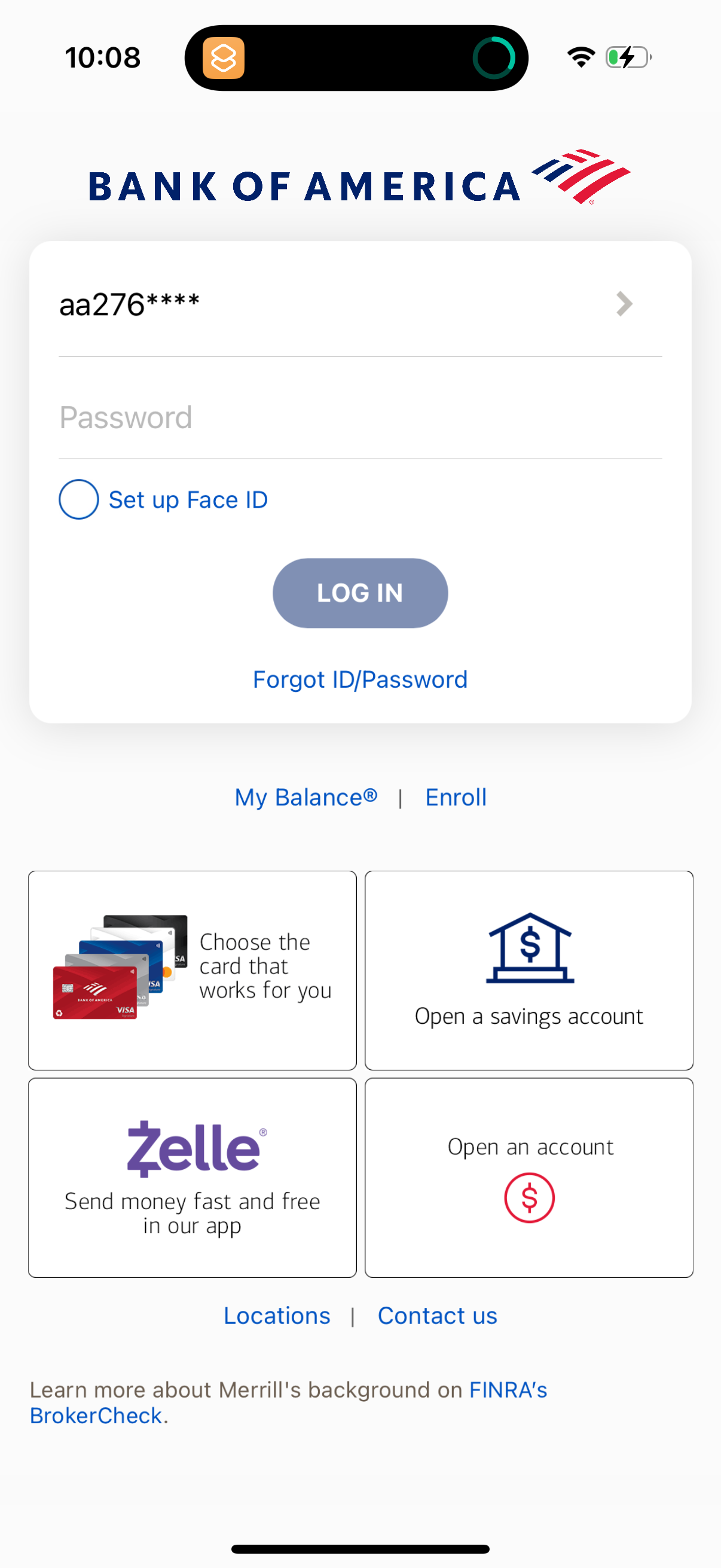 bofa app screenshot 14