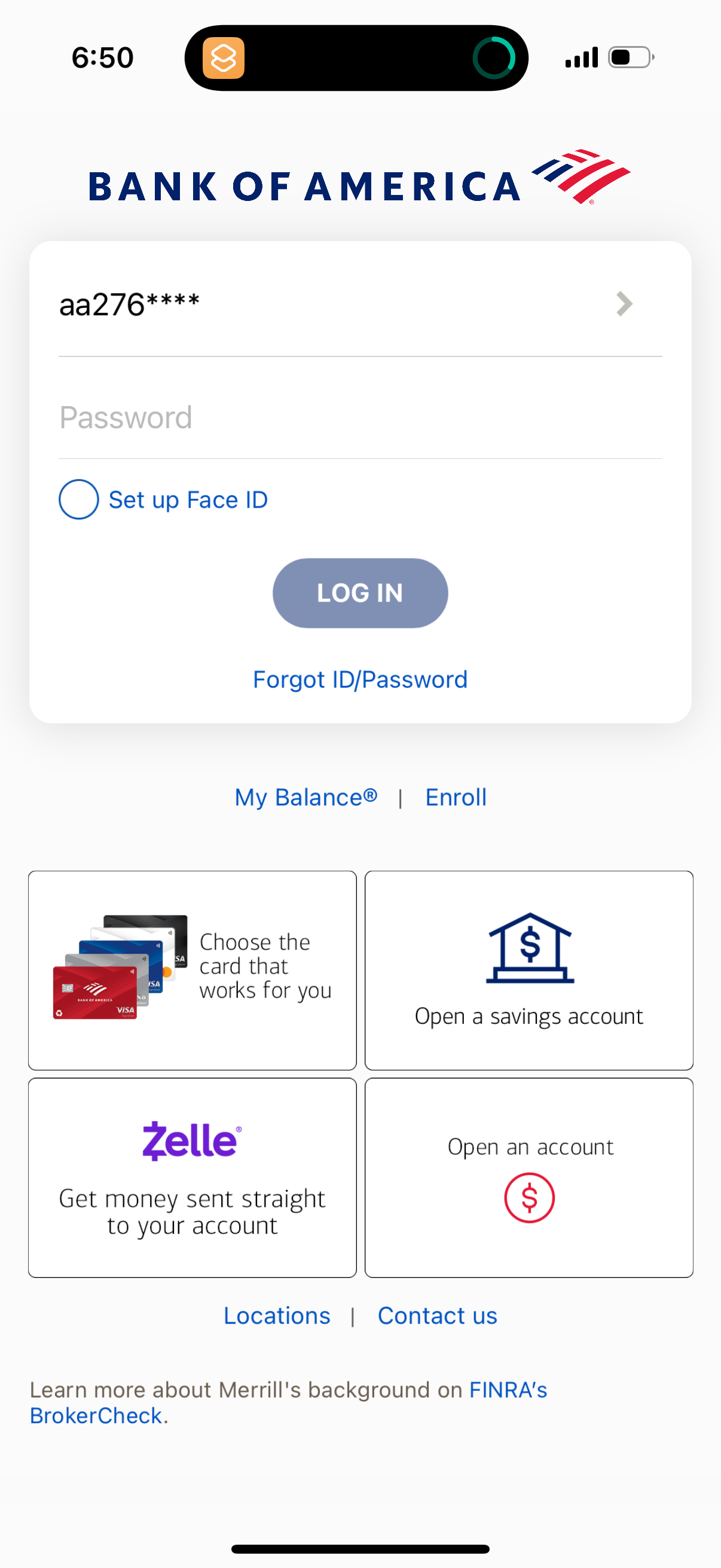 bofa app screenshot 13