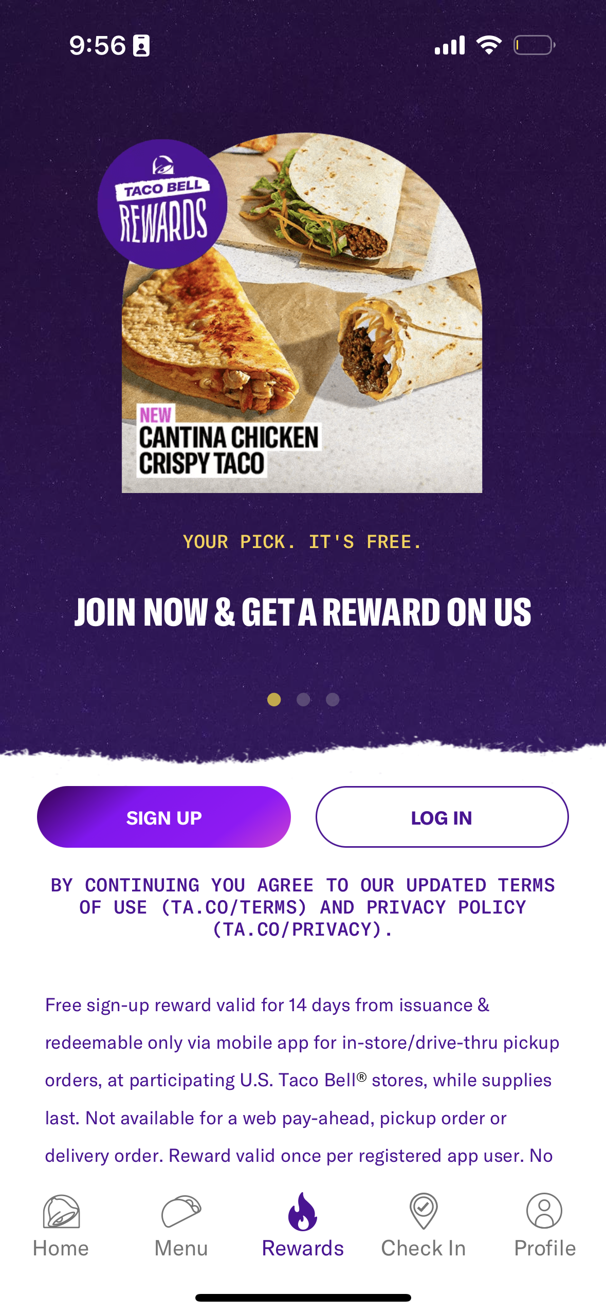 taco-bell app screenshot 42