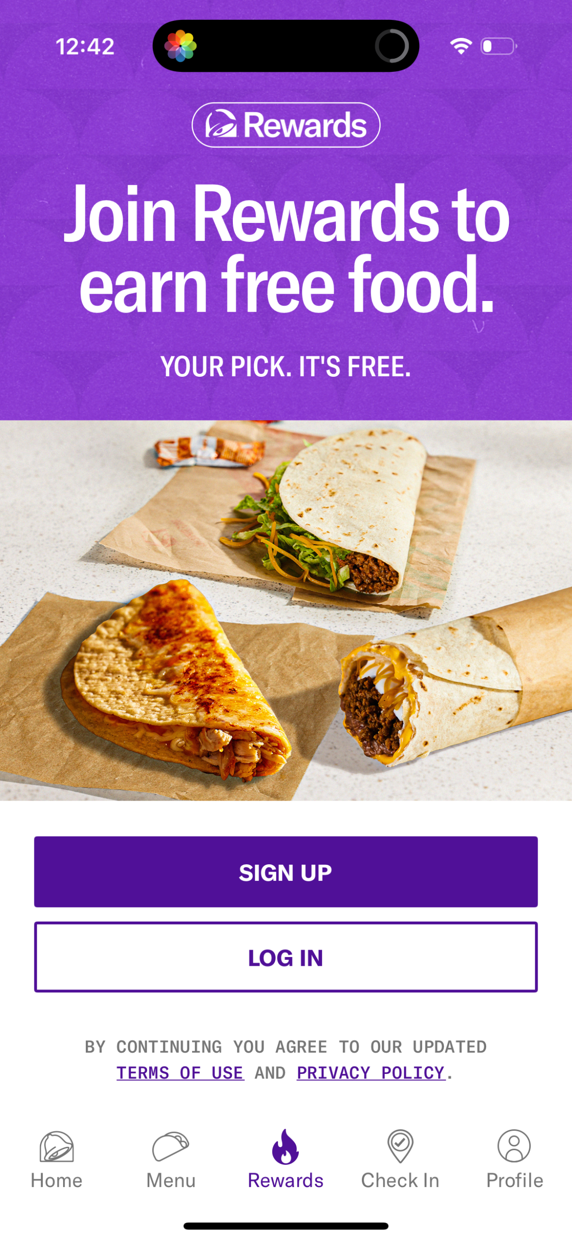 taco-bell app screenshot 23