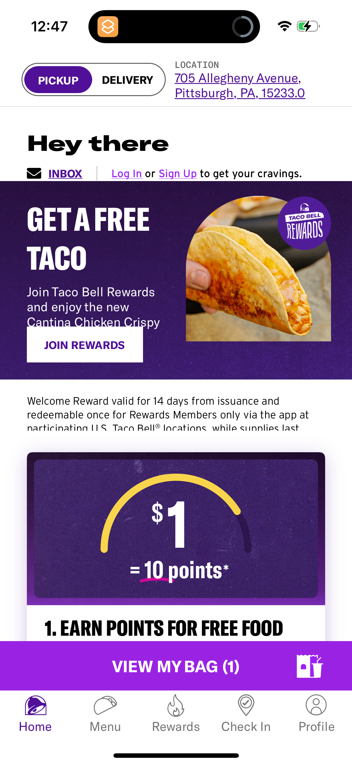 taco-bell app screenshot 53