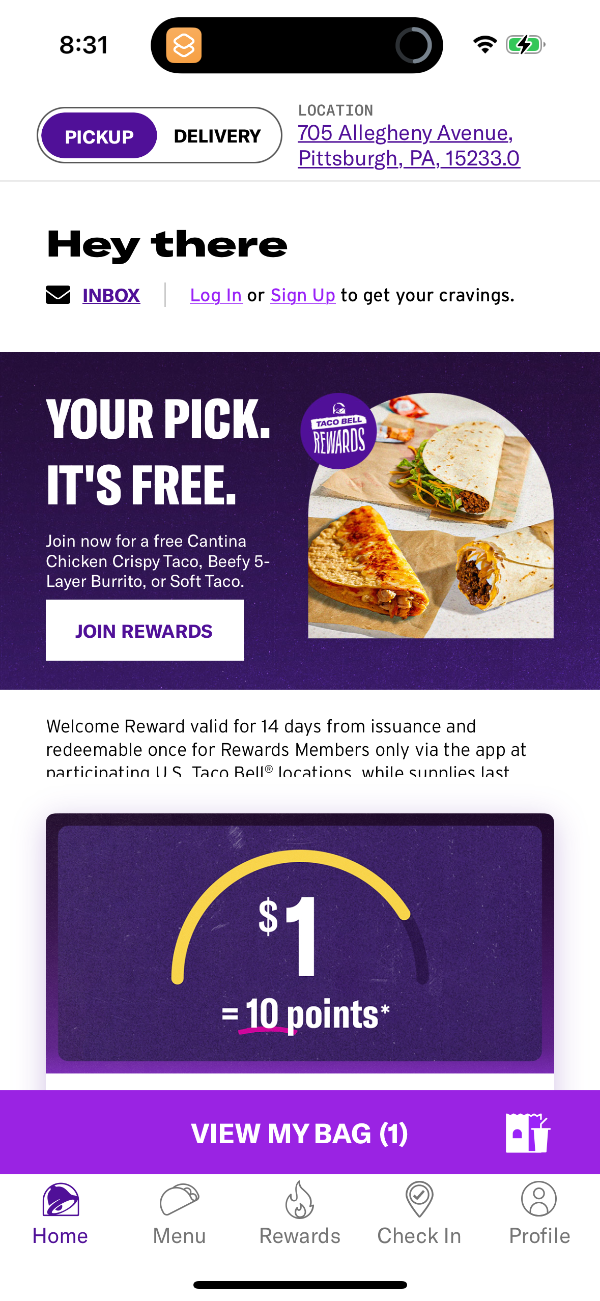taco-bell app screenshot 52