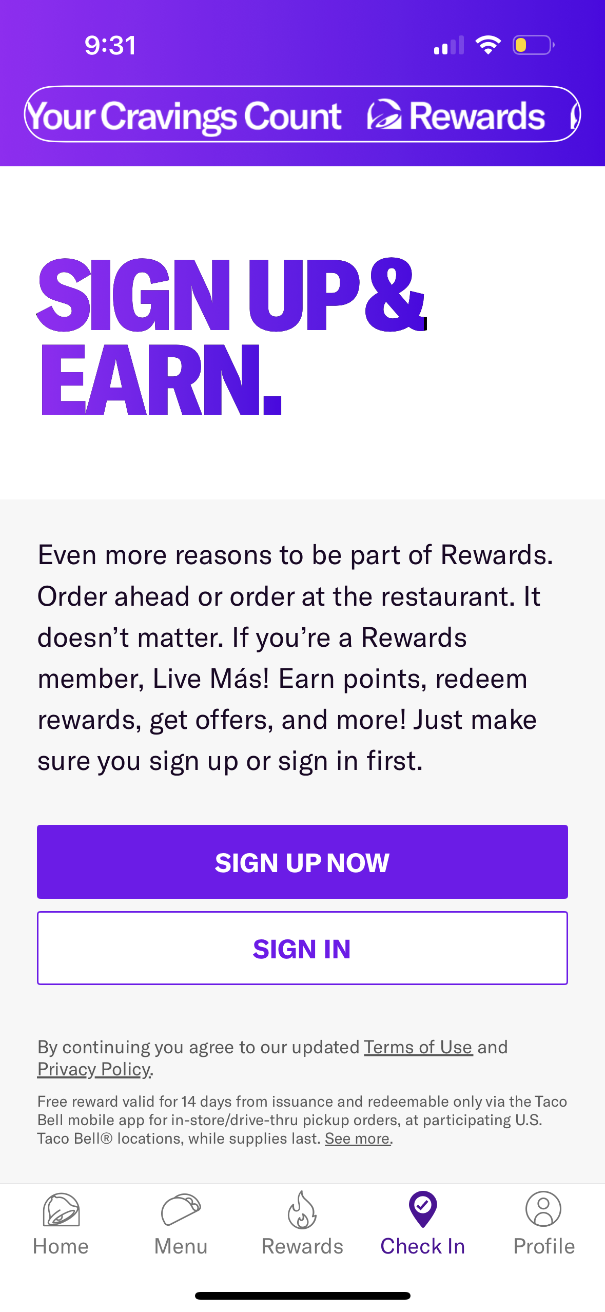 taco-bell app screenshot 45