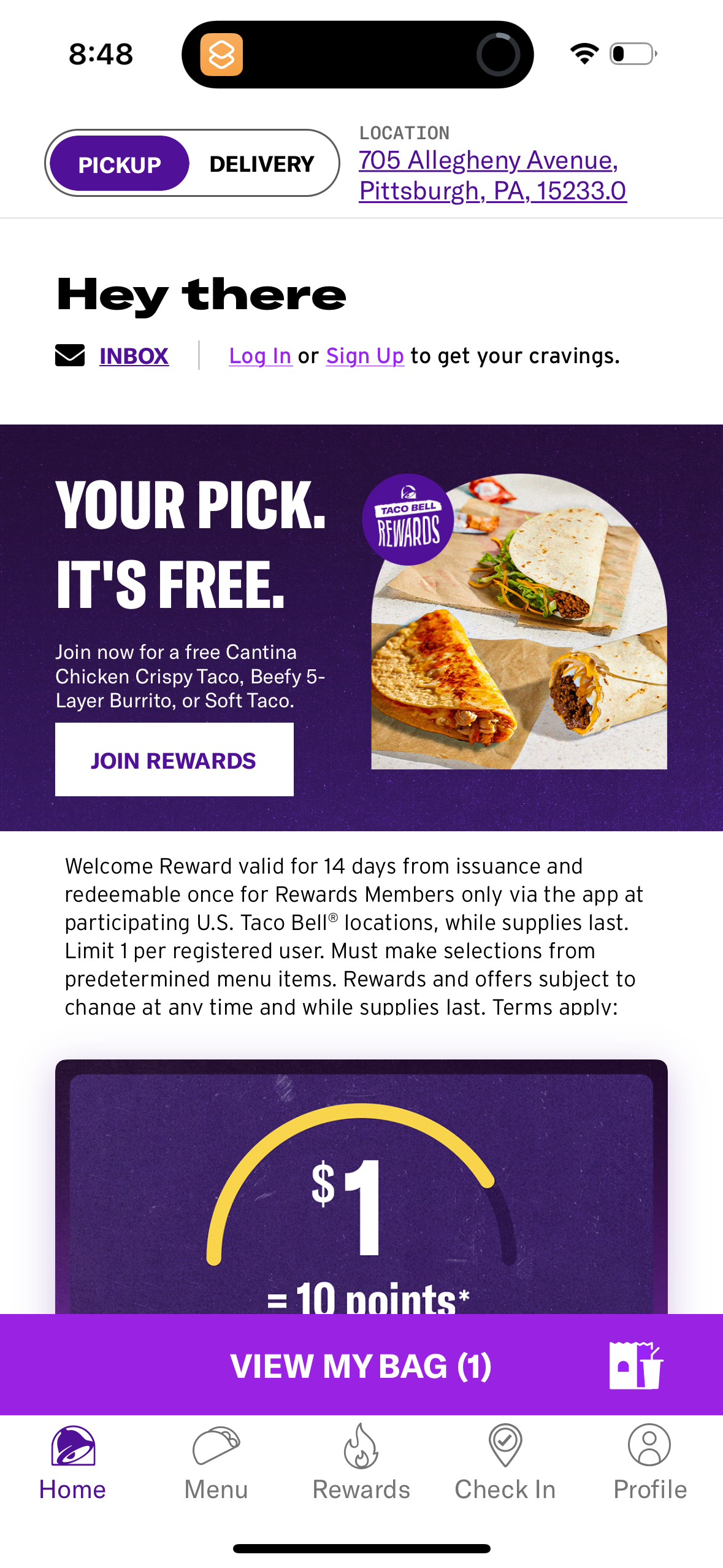 taco-bell app screenshot 40