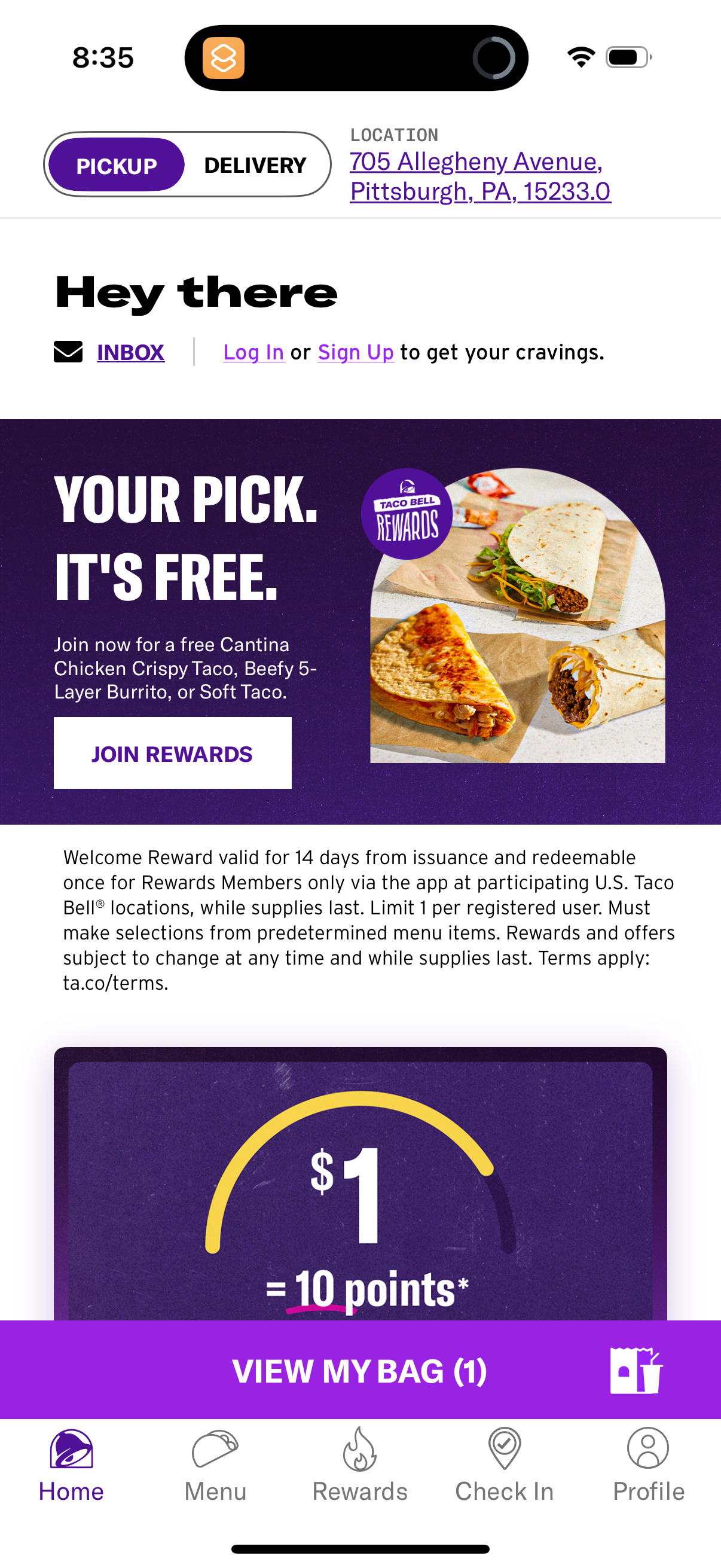 taco-bell app screenshot 39