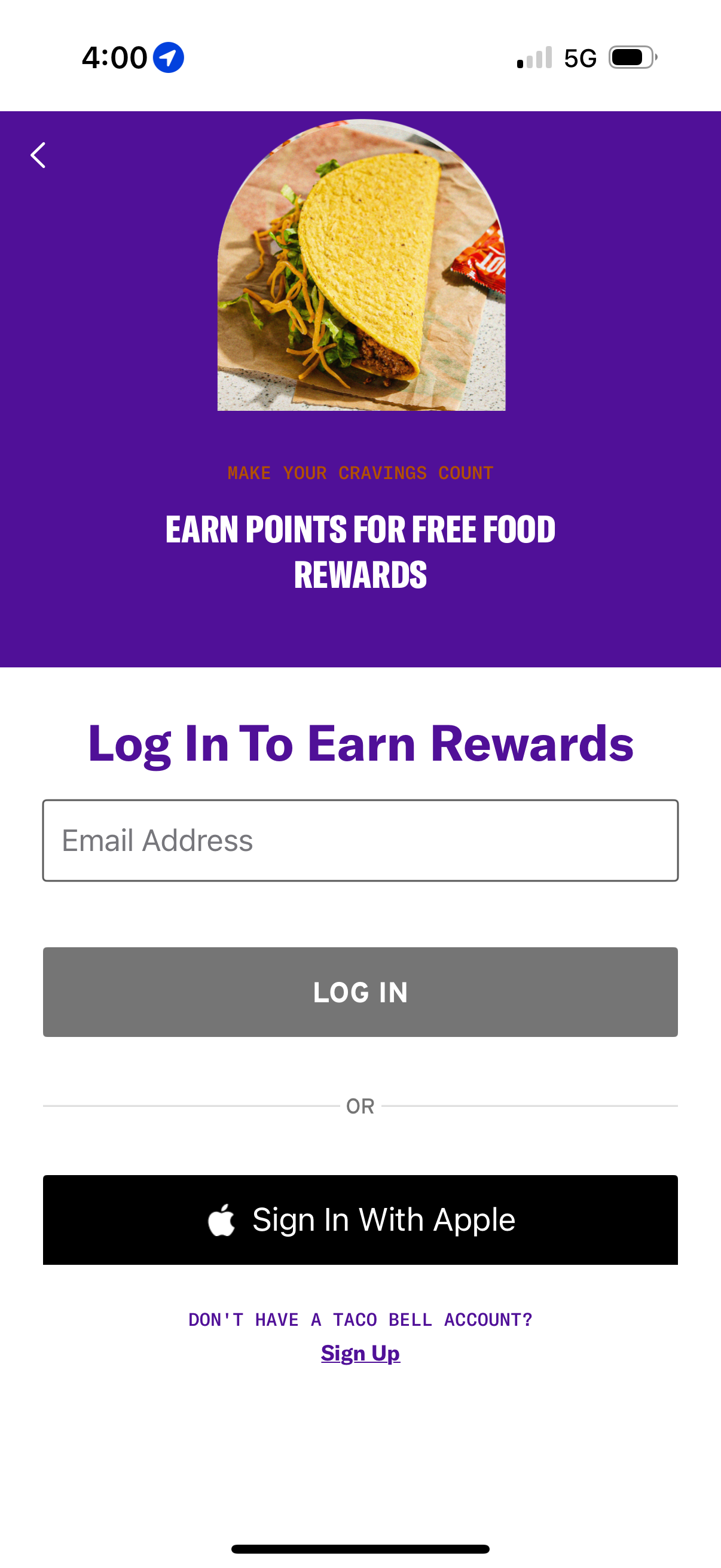 taco-bell app screenshot 36