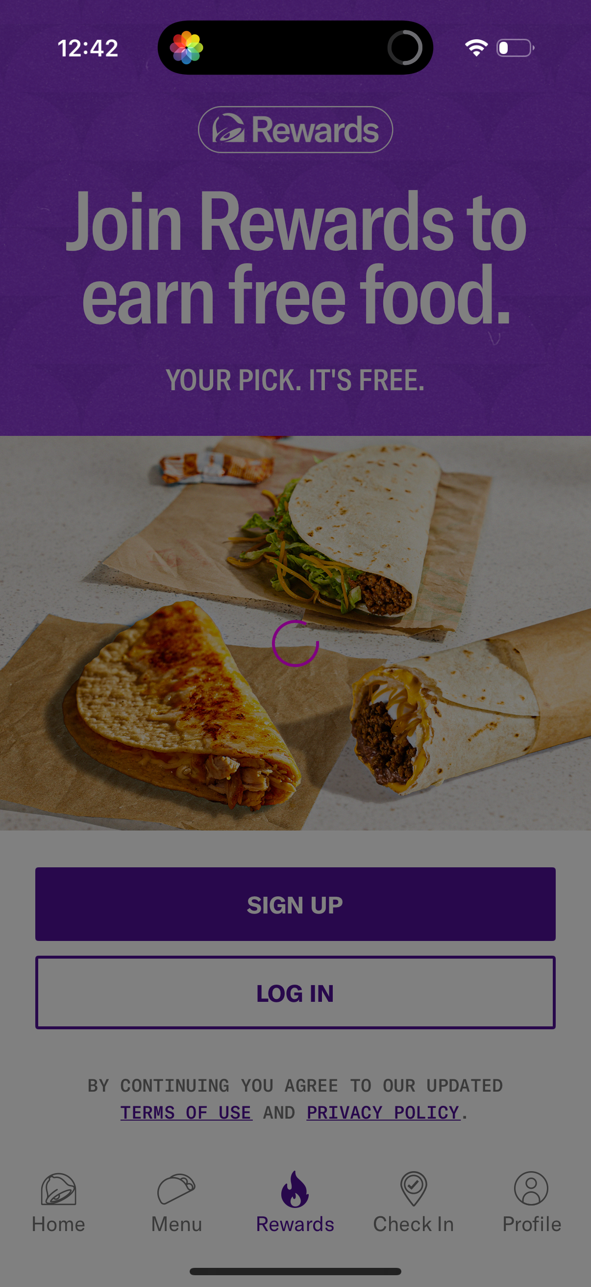 taco-bell app screenshot 24