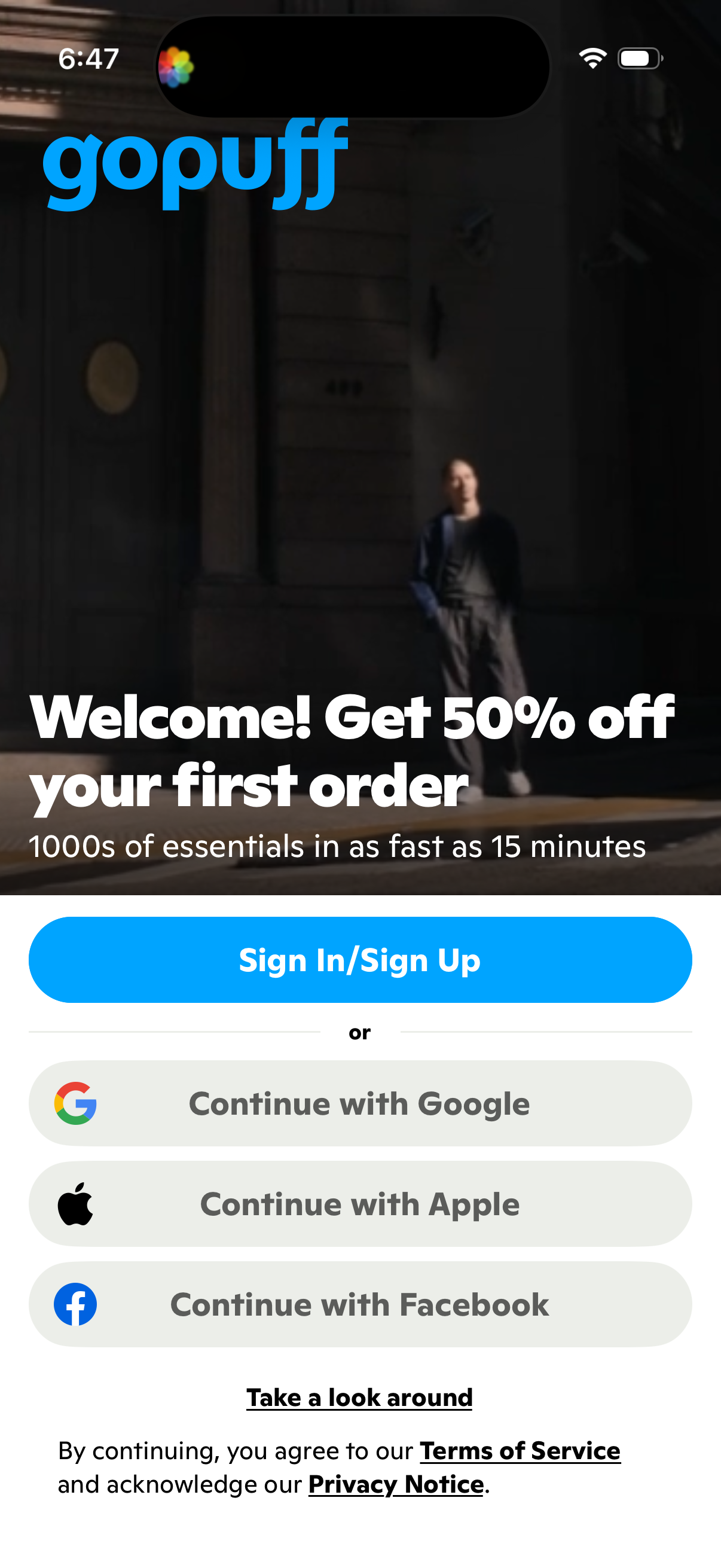gopuff app screenshot 6