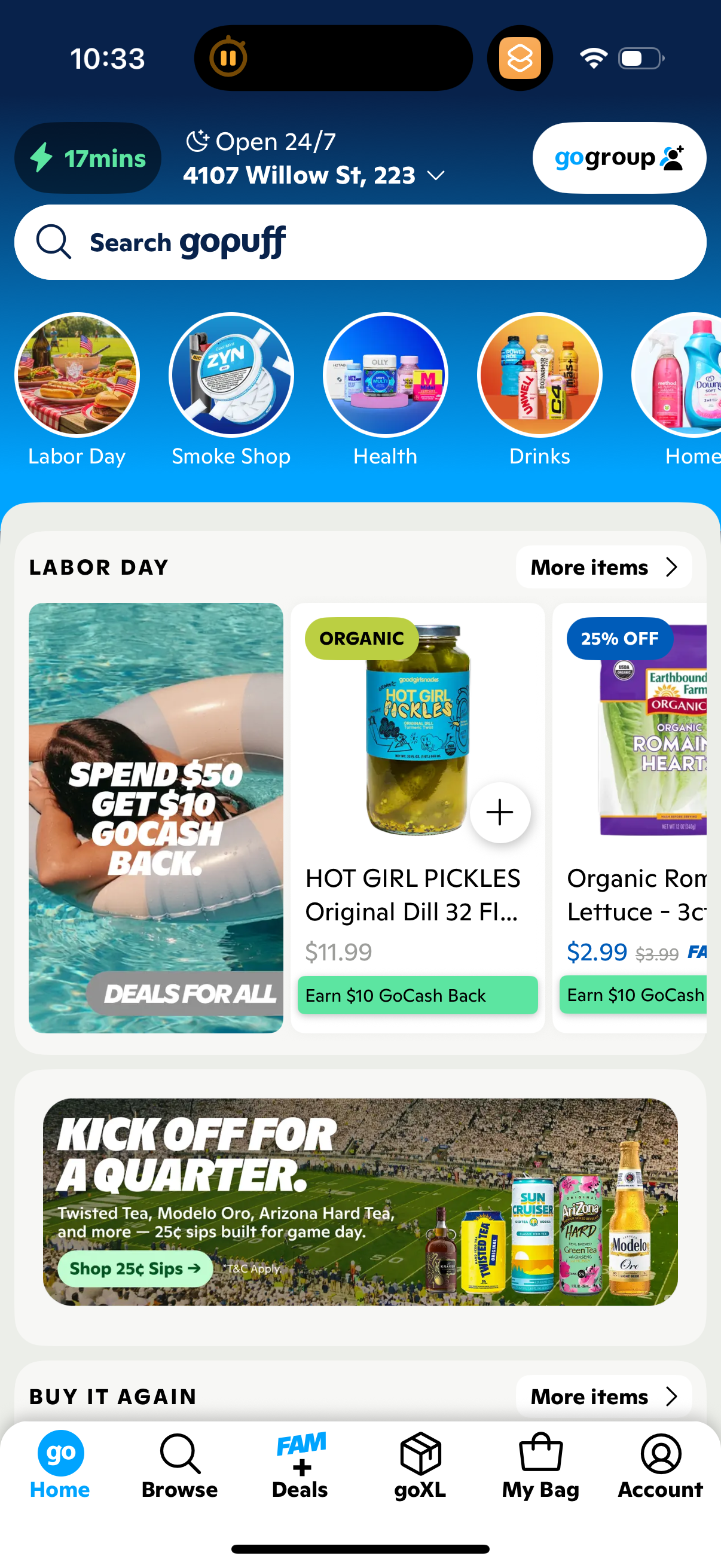 gopuff app screenshot 7