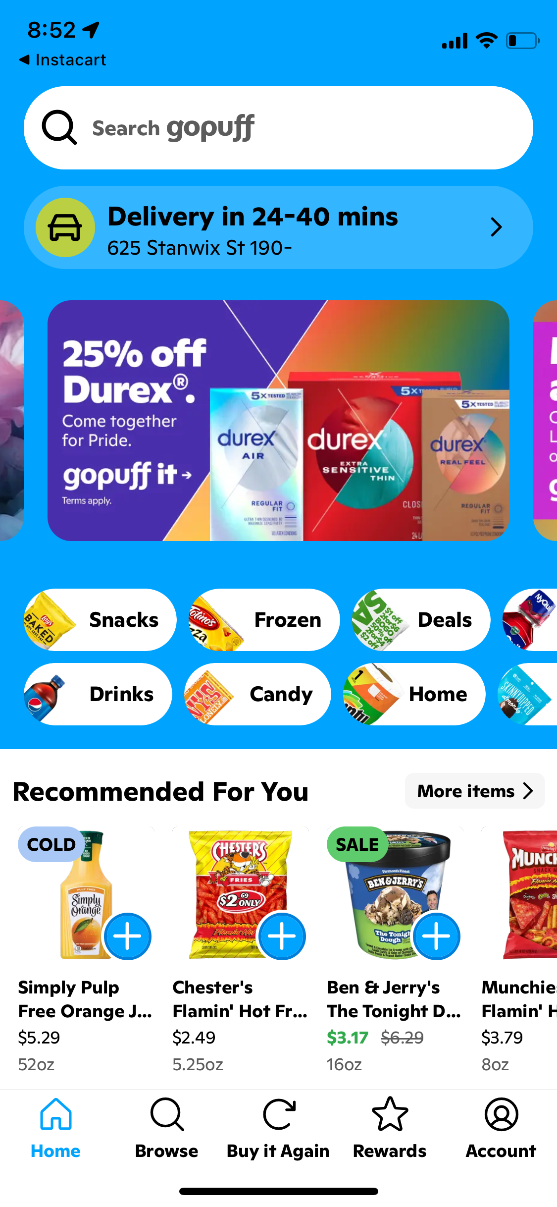 gopuff app screenshot 215