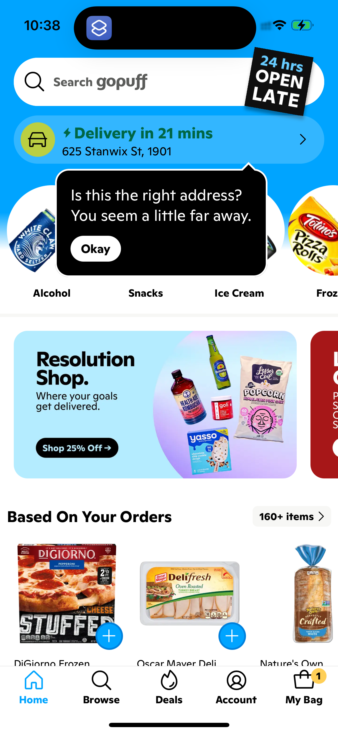 gopuff app screenshot 183