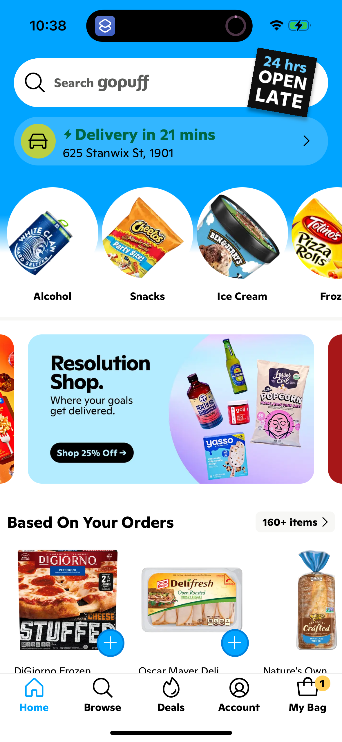 gopuff app screenshot 182