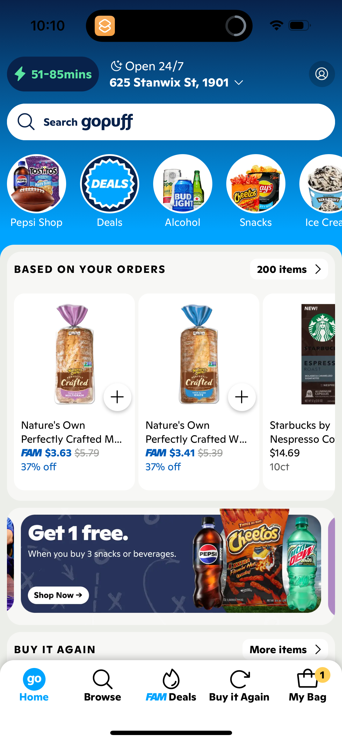 gopuff app screenshot 175