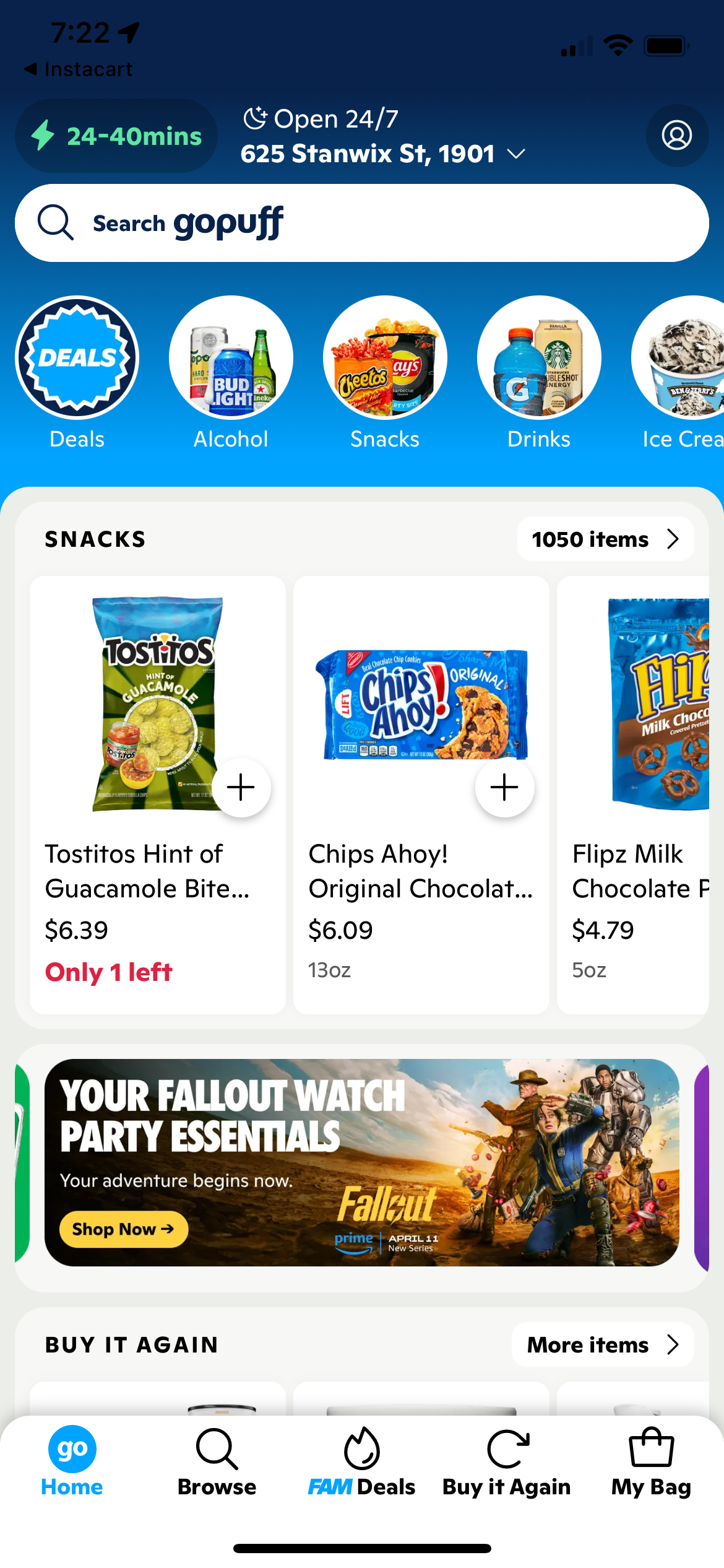 gopuff app screenshot 153