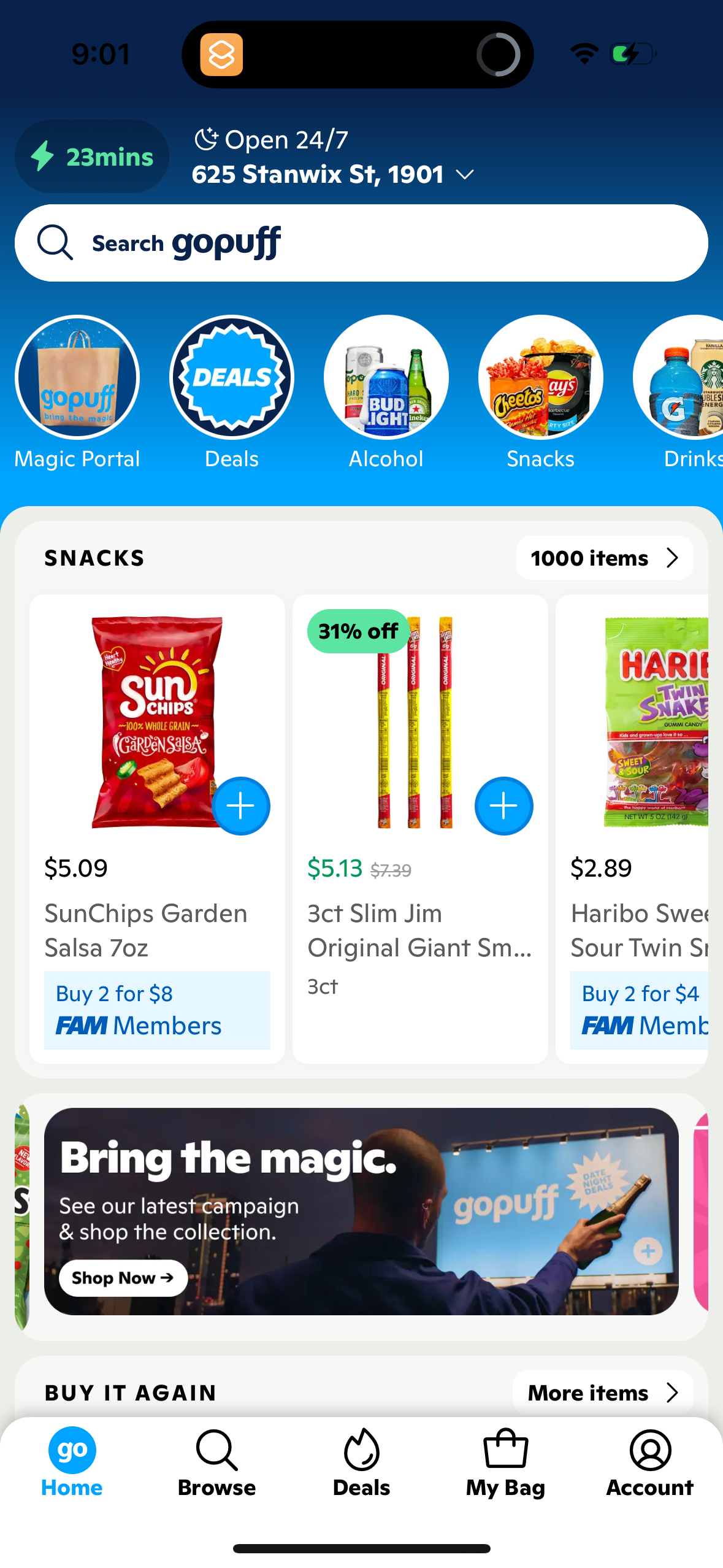 gopuff app screenshot 146