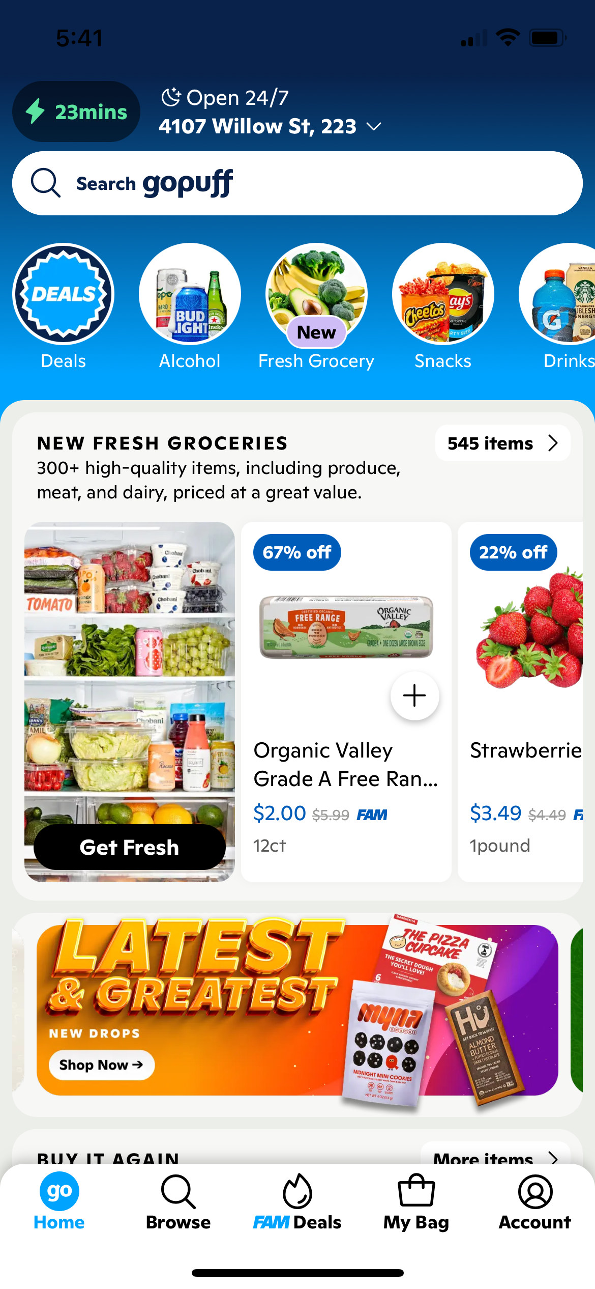 gopuff app screenshot 110